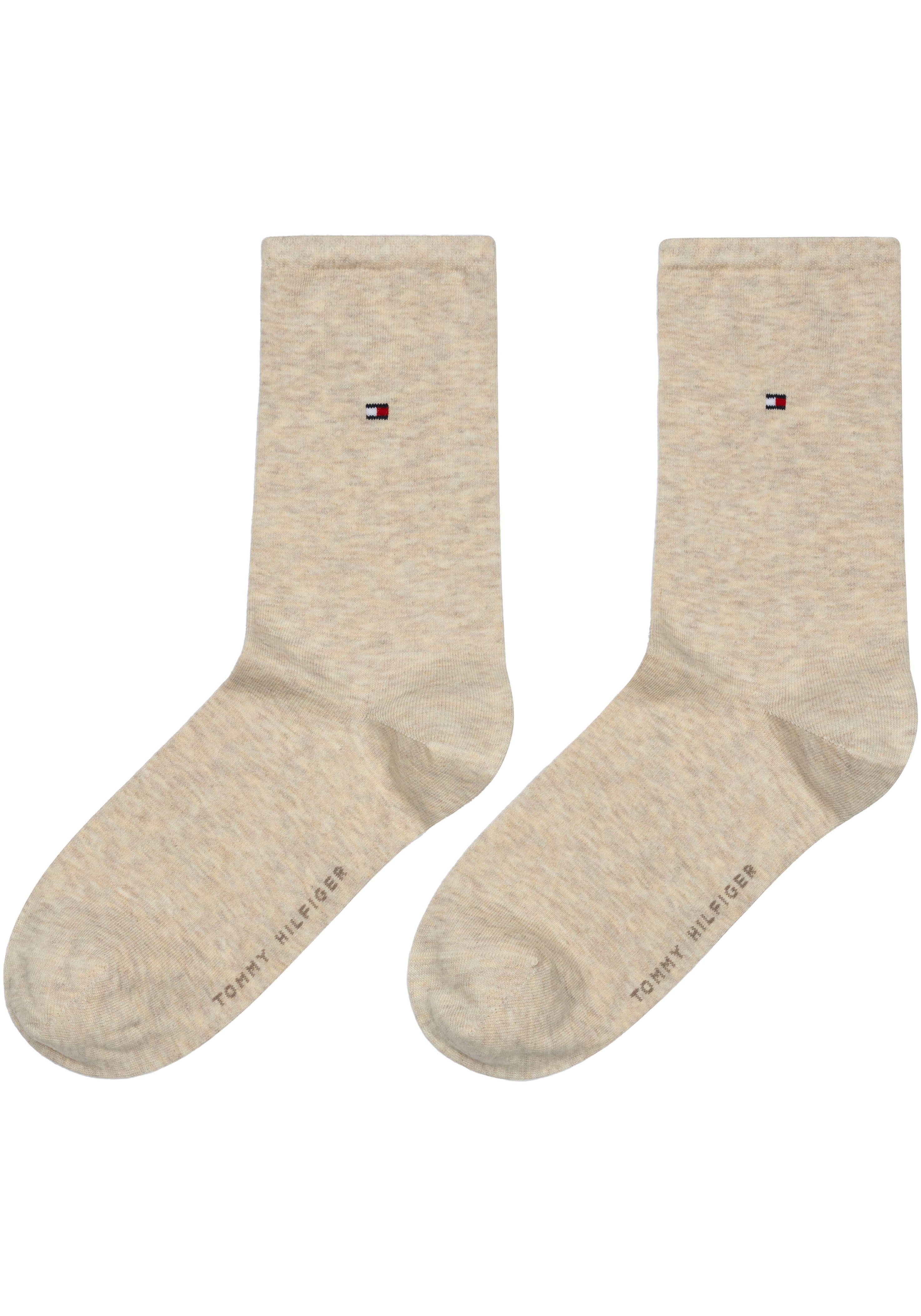 Tommy Hilfiger Socken TH WOMEN SOCK CASUAL 2P (2-Paar, 2 Paar) mit flacher Zehennaht – Bild 2 von 4