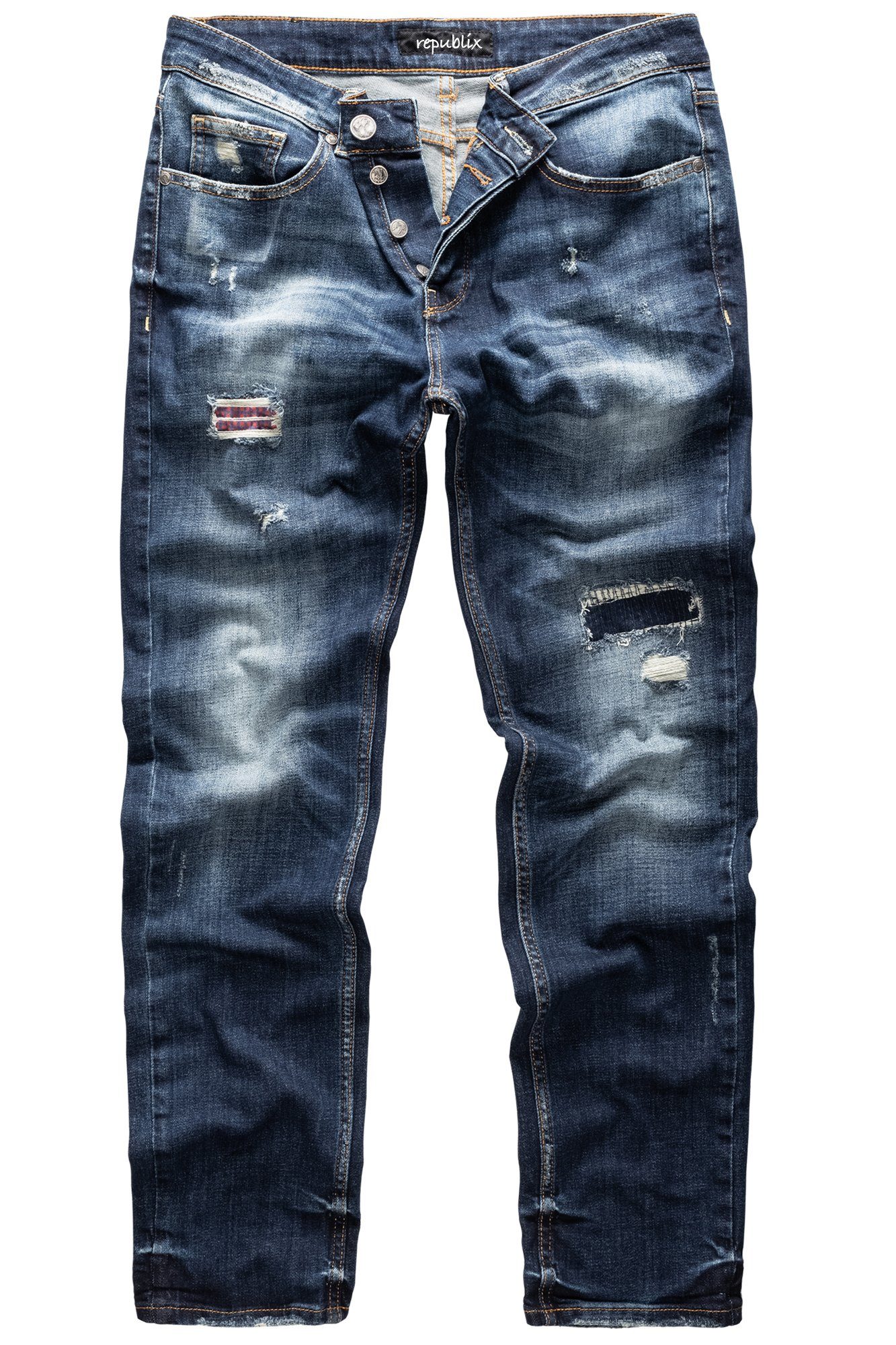 REPUBLIX Straight-Jeans CONNOR Herren Regular Fit günstig online kaufen