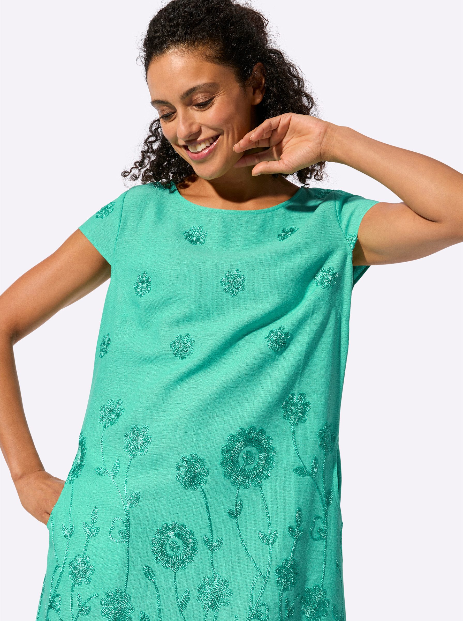 Witt Etuikleid Kleid Kurzarm