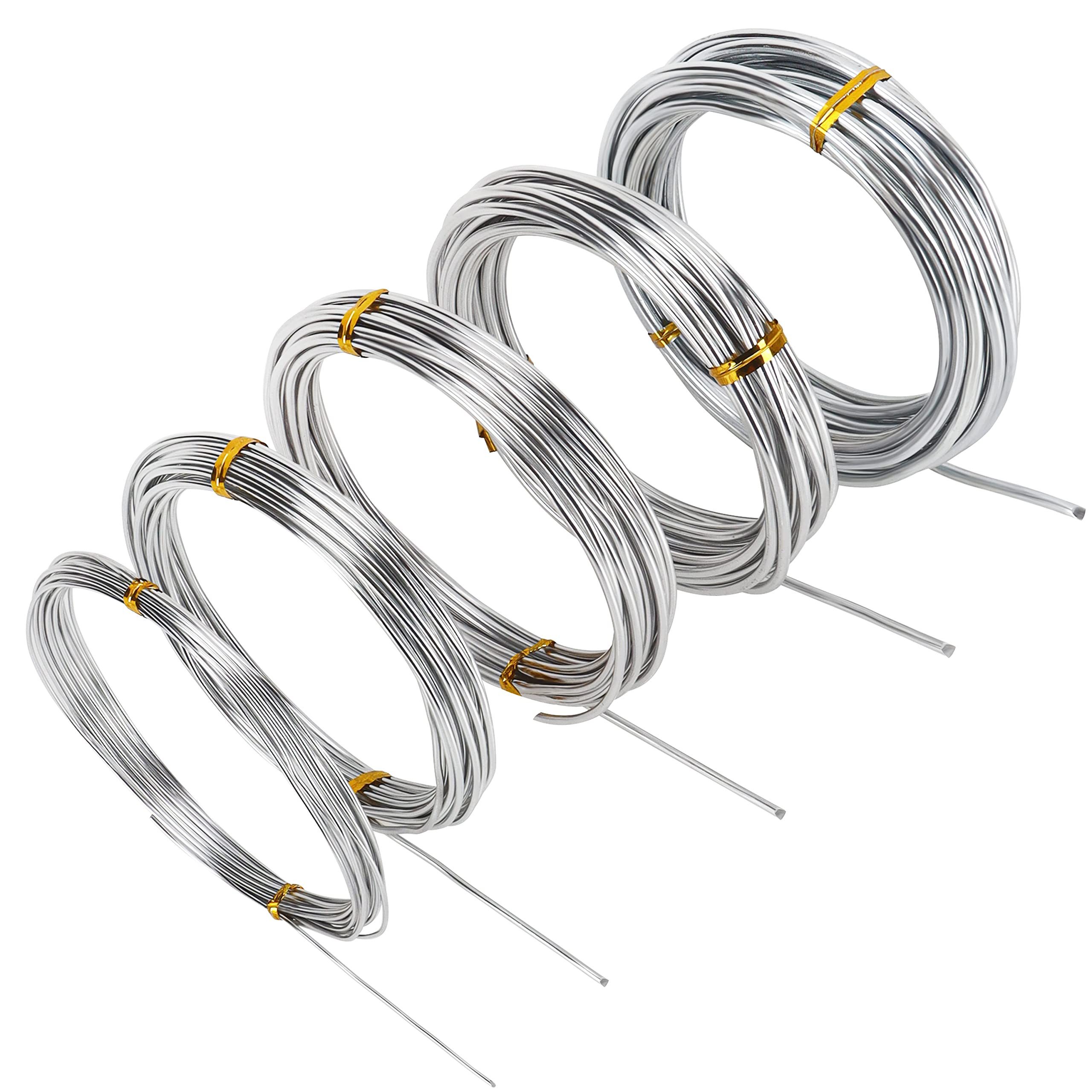 Bastelperlen Aluminiumdraht für Bastelprojekte und Schmuck