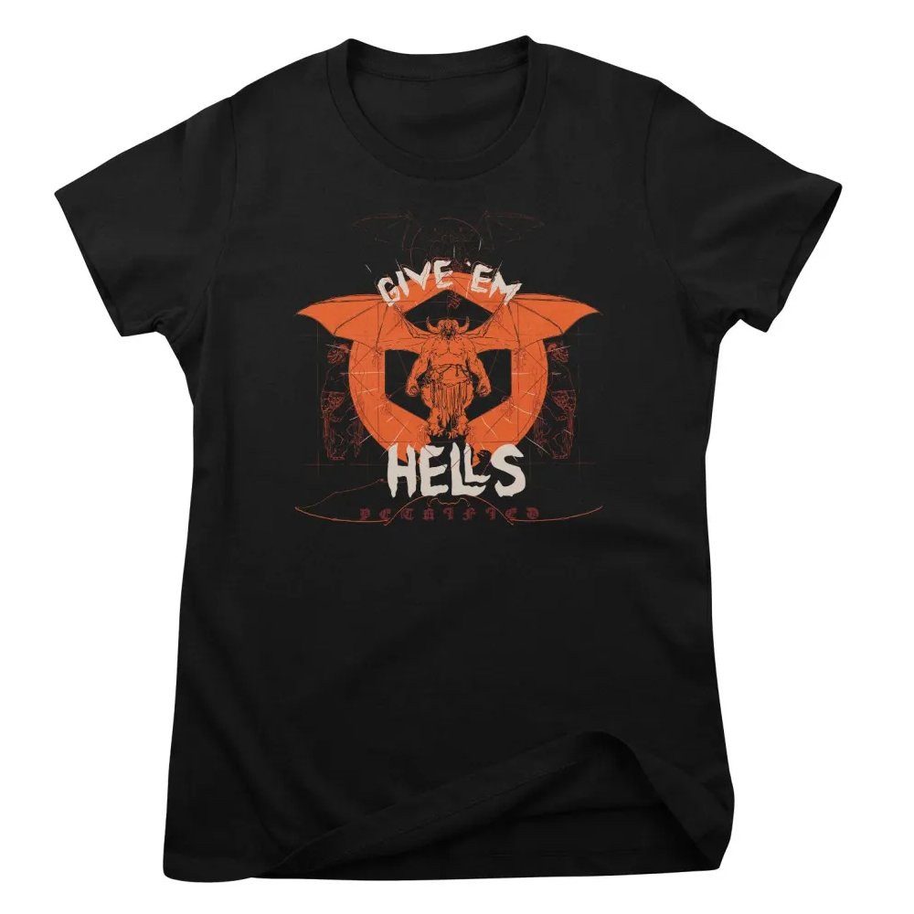 DUNGEONS & DRAGONS T-Shirt D&D - Give Them Hells Girly Tee