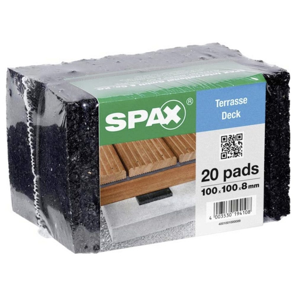 SPAX Montagezubehör SPAX Abstandshalter 100 mm 4001001000089 20 St. (L x B x H) 100 x 1