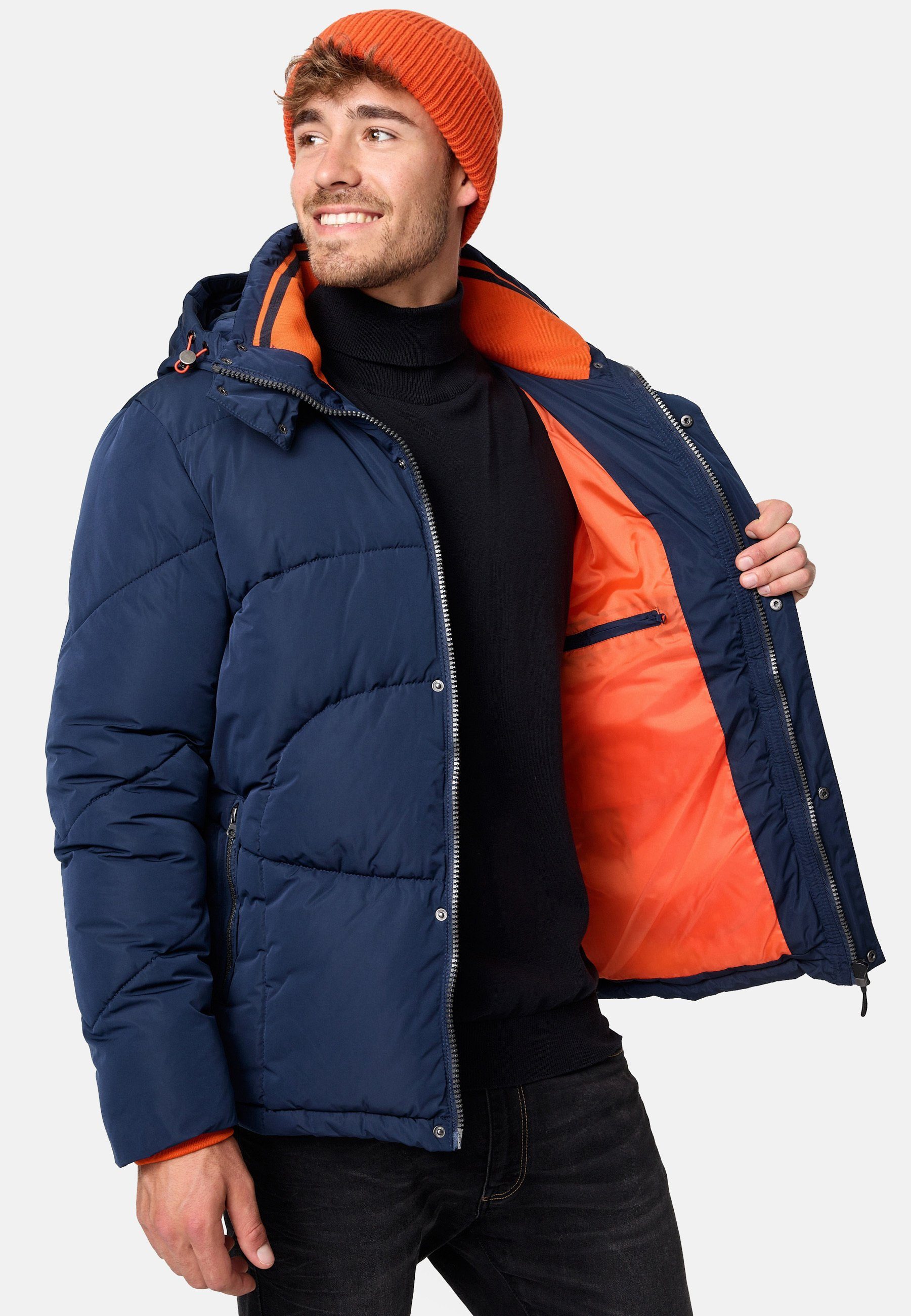 Indicode Winterjacke Herren Dunlap Jacke Winter Herrenjacke