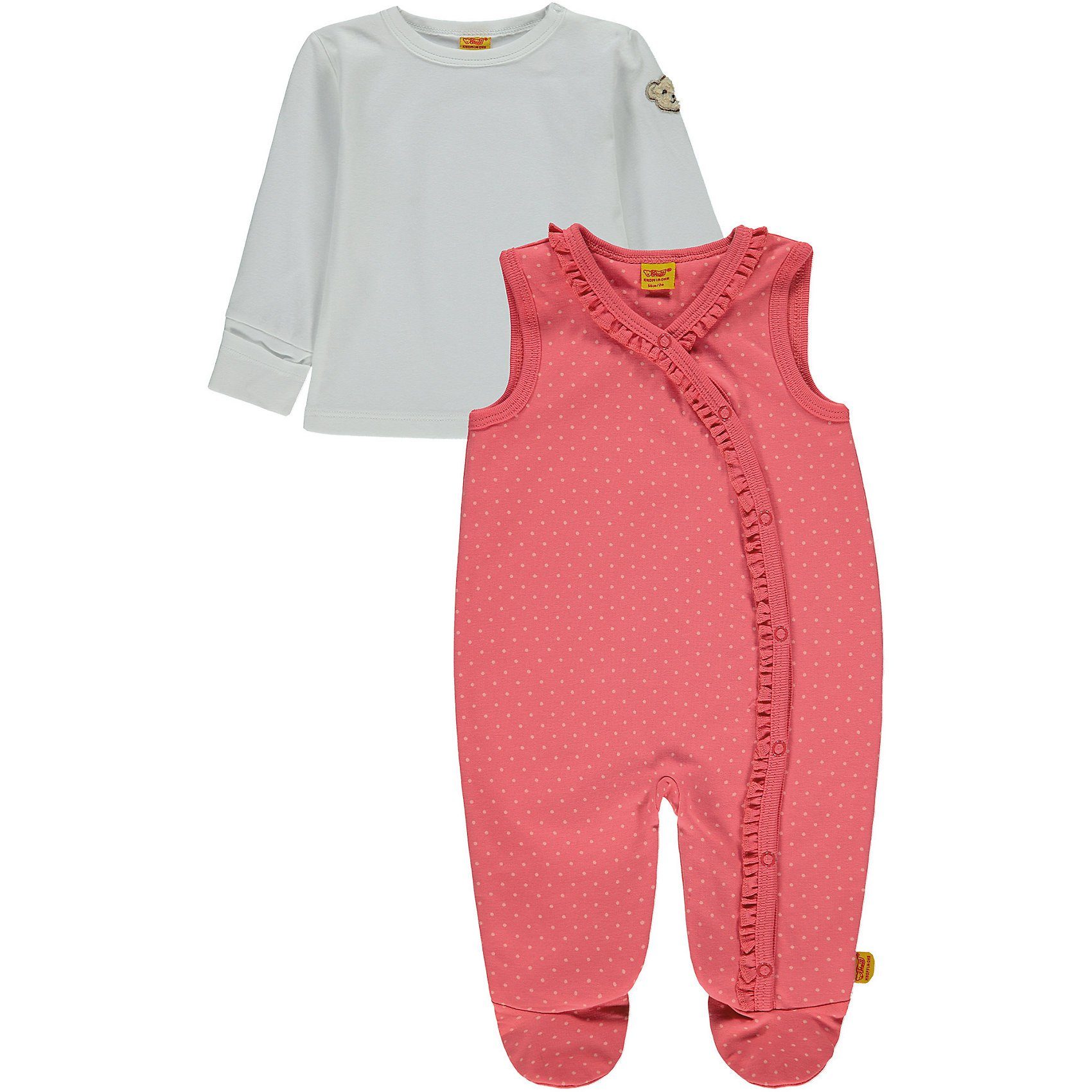 Steiff Baby-M/ädchen Strampler