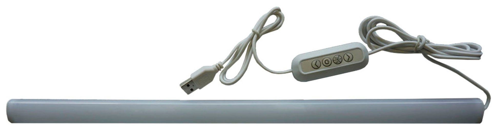 Phaesun LED Lichtleiste USB Tube 7, LED fest integriert, Kaltweiß