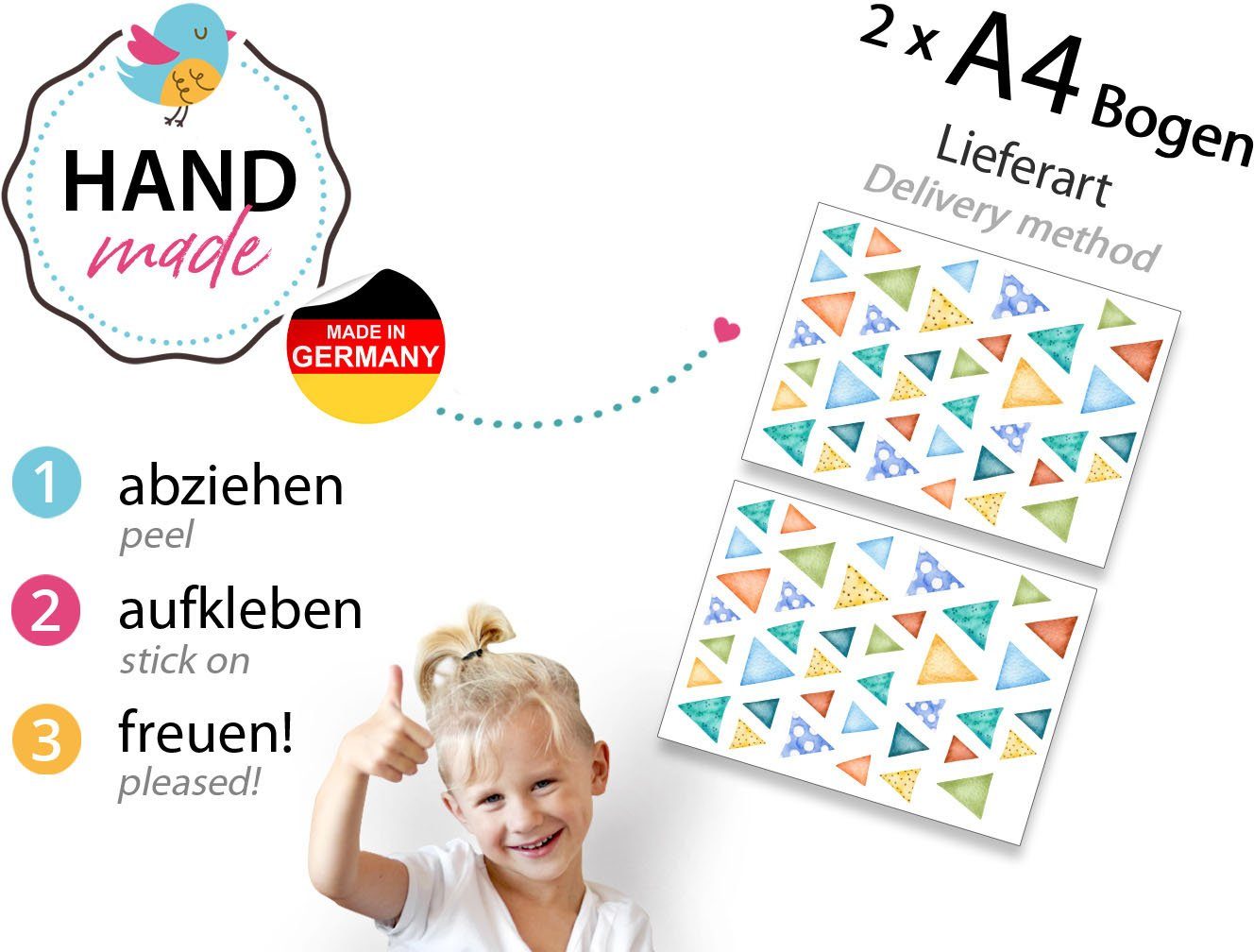 little DECO Wandtattoo »Little Deco Wandtattoo Waldtiere & Bär mit Pfeil und Bogen«-kaufen