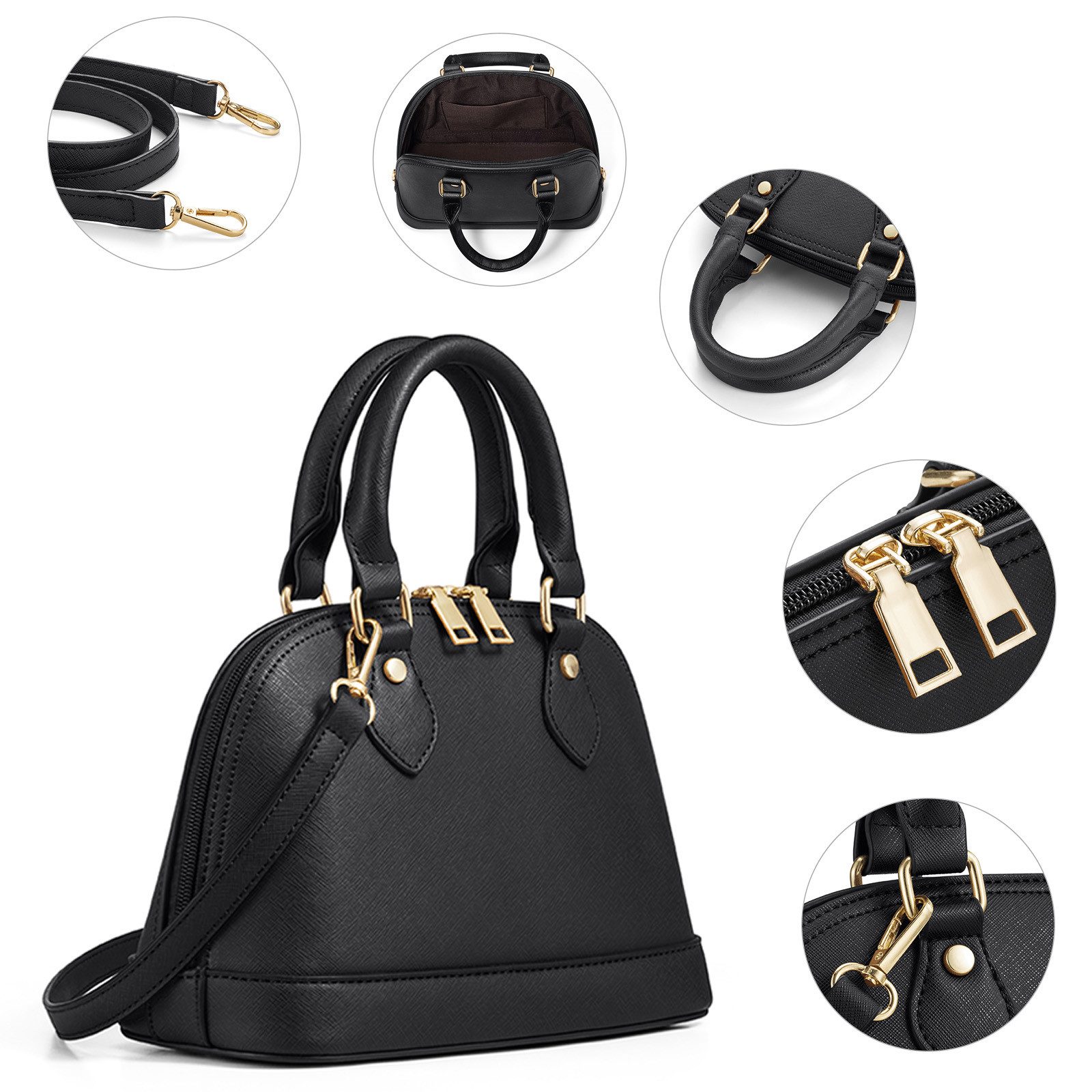 REDOM Henkeltasche Tragetasche Handtasche Umhängetasche Aktentasche günstig online kaufen
