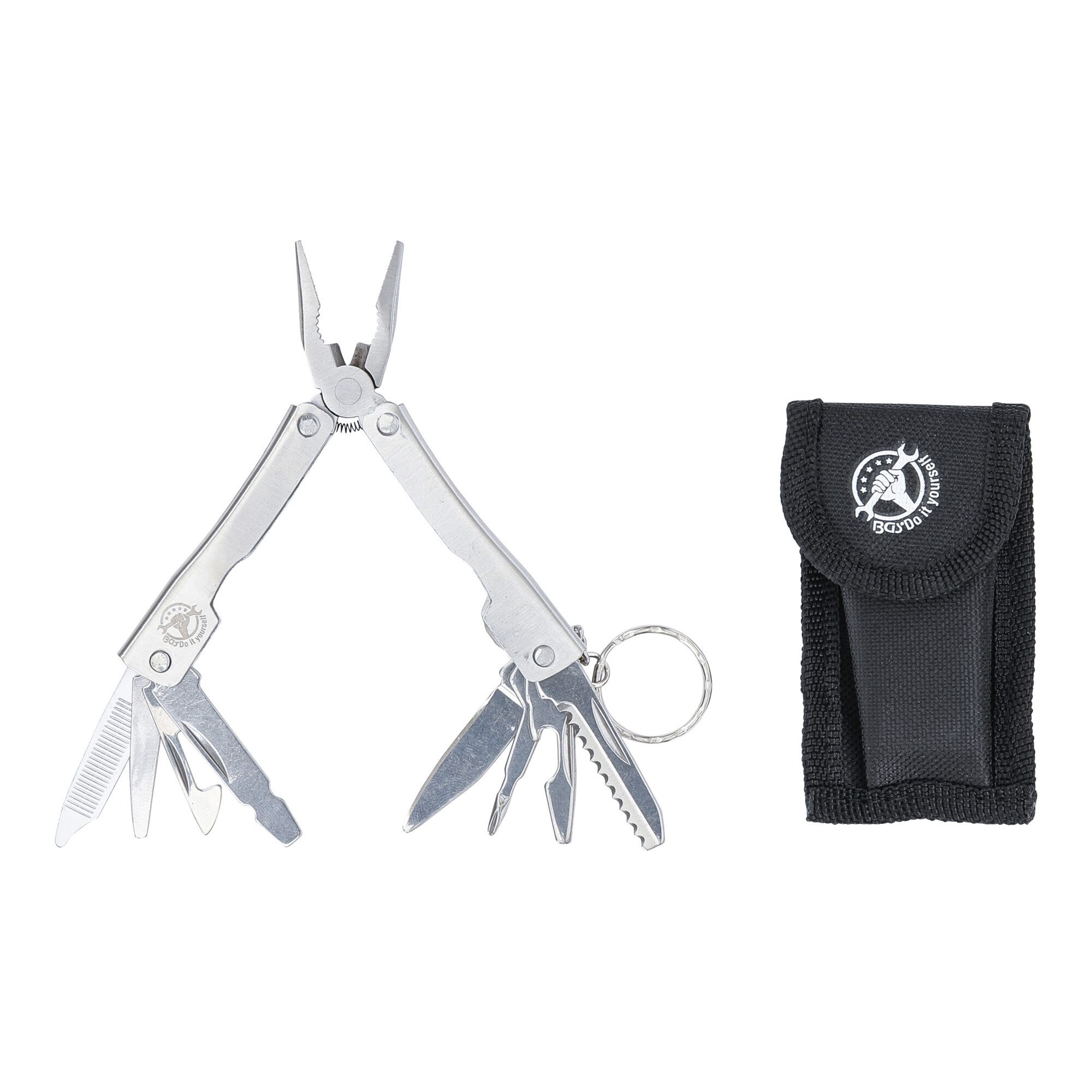 BGS Taschenmesser BGS Do it yourself Multifunktions-Werkzeug 8-in-1