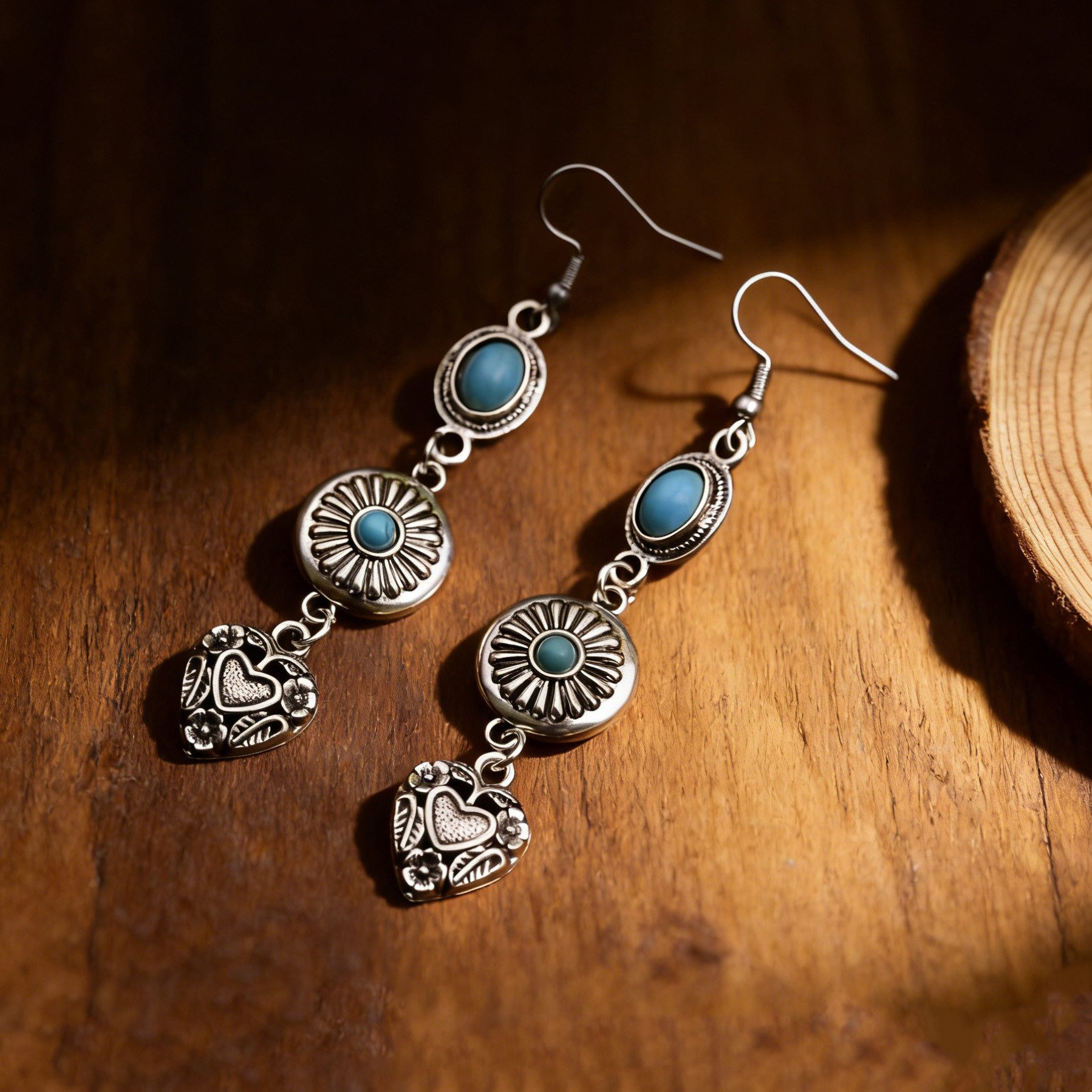 The Beauty House Ohrring-Set Boho Ethno Ohrhänger Damen – Vintage Schmuck m günstig online kaufen