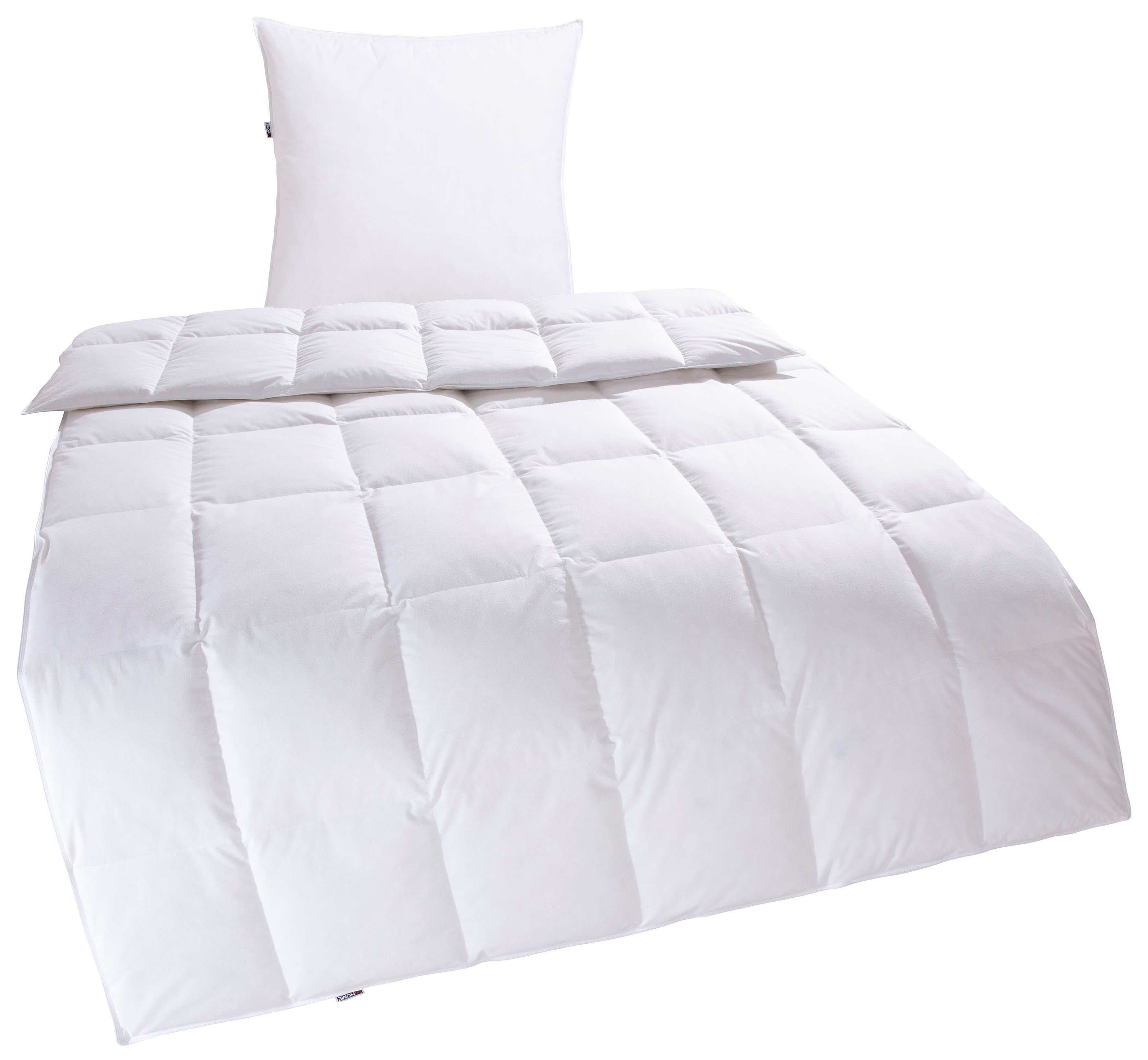 my home Federbettdecke + Kopfkissen Irah Bettdecke 135x200 cm, 155x220 cm, günstig online kaufen