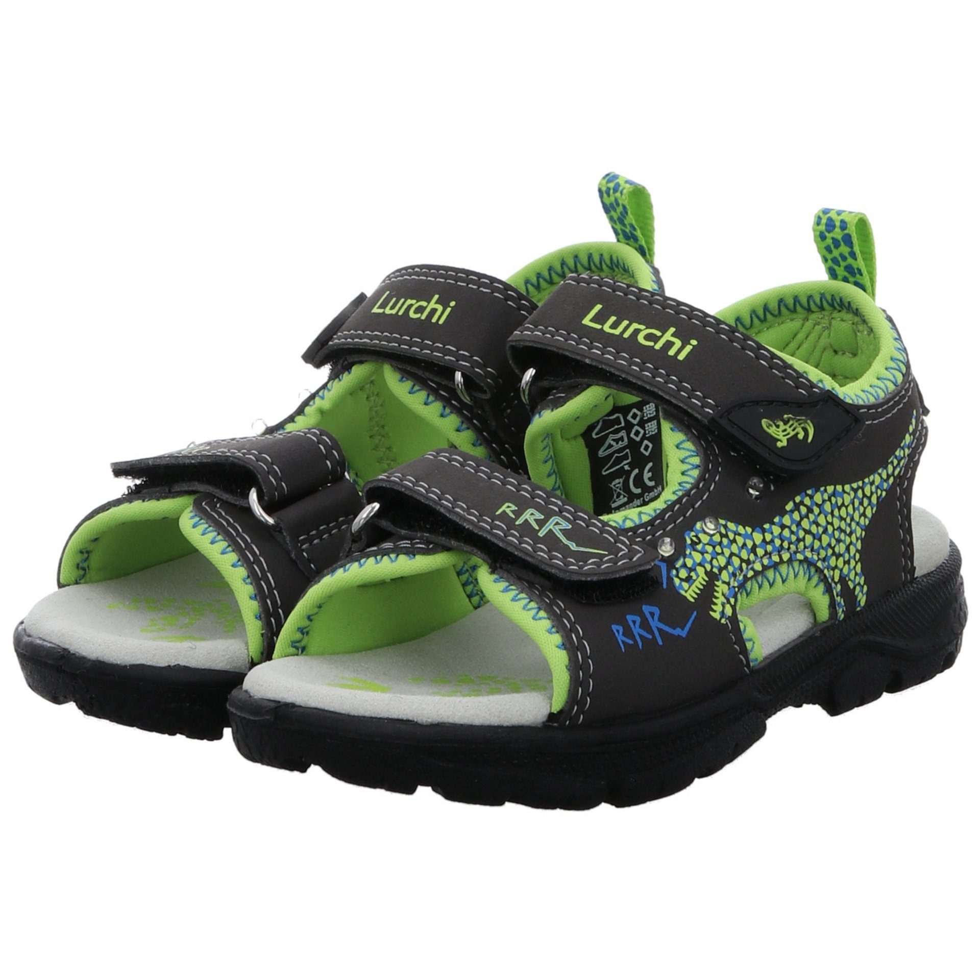 Jungen Sandale Sandale Kinderschuhe Schuhe Kelto Synthetikkombination Lurchi Sandalen