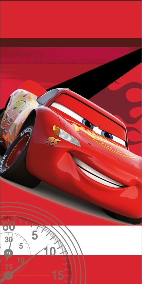 Jerry Fabrics Handtücher Disney Cars Duschtuch Strandtuch Badetuch 70 x 140 cm 100% Baumwolle, (1 Duschtuch, 1-St), Langlebig