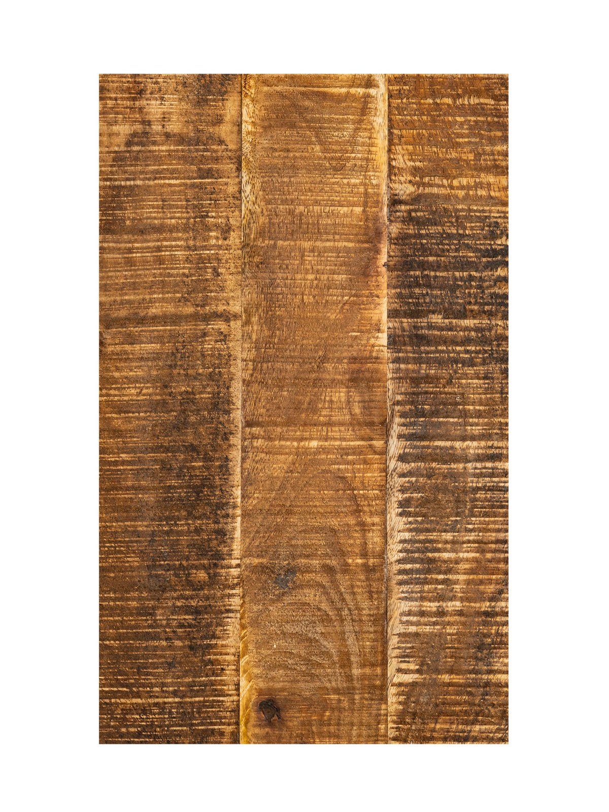 25x60x40cm nachhaltig Casamia Beistelltisch Beistelltisch Laptoptisch Sofatisch Holz C-Tisch