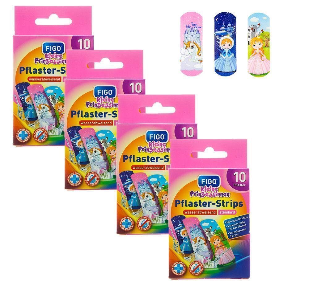 varivendo Wundpflaster varivendo Notizblock + 40 FIGO Kinderpflaster Kleine Prinzessinen (Stück, 40 St., Kinderpflaster), pflaster wundpflaster pflasterverband Kinderpflaster Kunterbunt