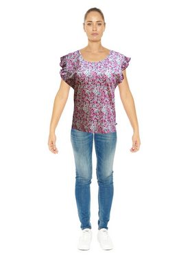 Le Temps Des Cerises T-Shirt HUTT mit floralem Allover-Muster