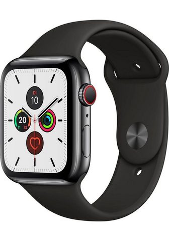 APPLE Series 5 GPS + Cellular из нержавеющей...