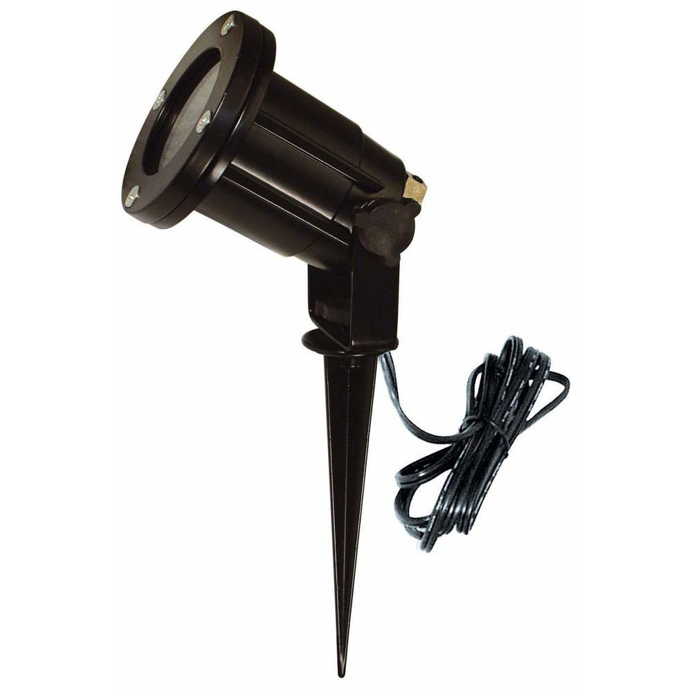 FARO Barcelona Gartenstrahler TONO Schwarz Gartenspot IP44 Schwarz