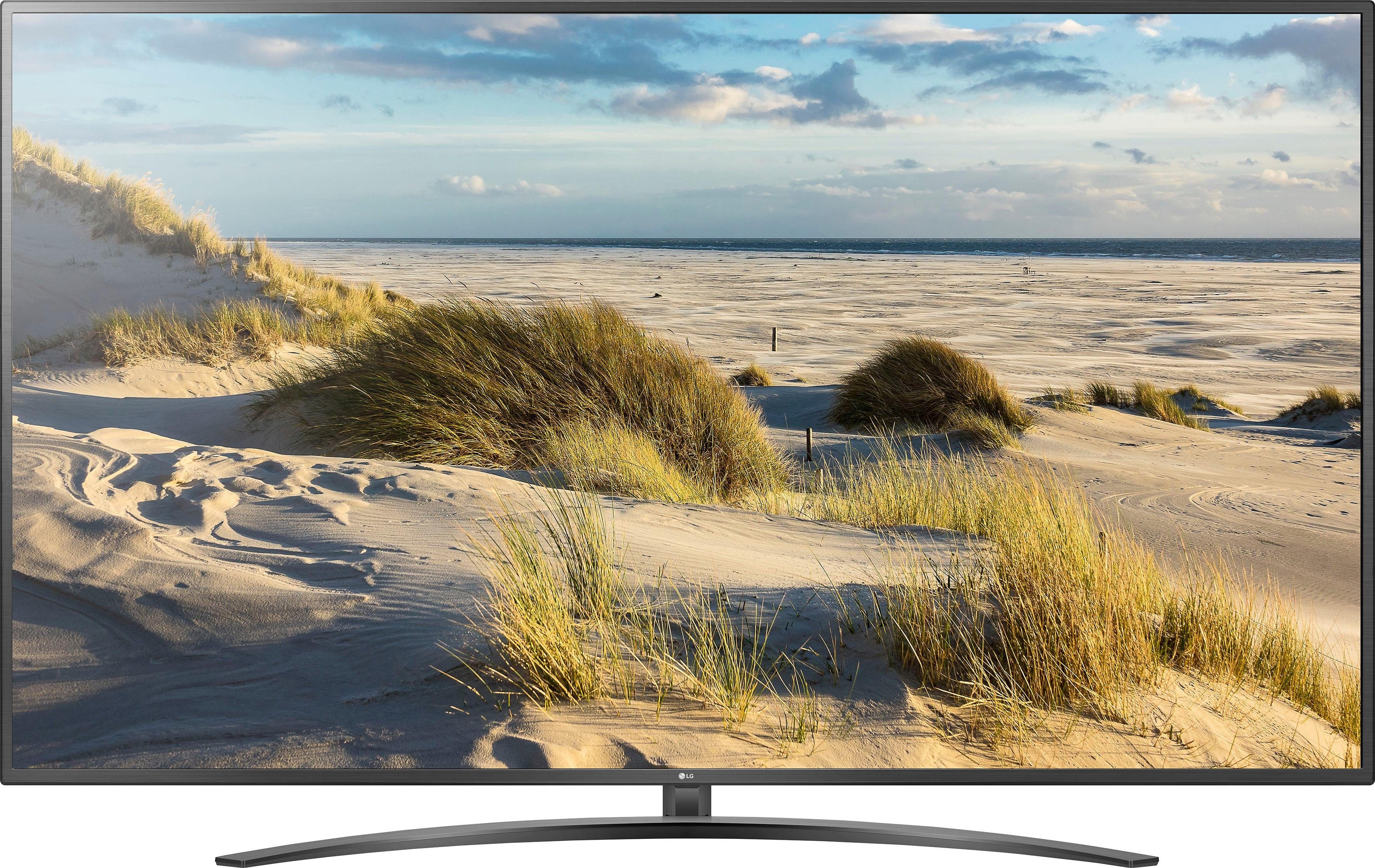 Bild Bilder auf Leinwand Blick von einer Düne auf Strandkörbe MRC-Pano-DE