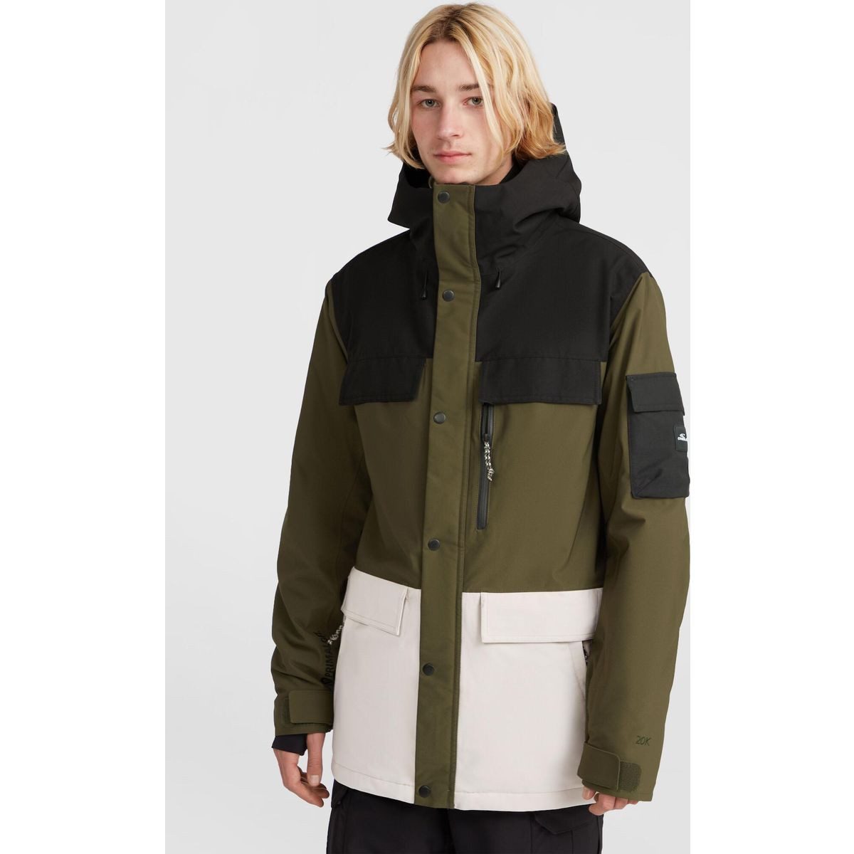 O'Neill Skijacke Utility Pro Hybrid Snow Jacket Hochfunktionale Herrenjacke für Outdoor-Aktivitäten mit exzellenter
