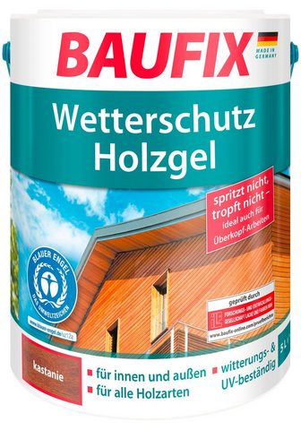 BAUFIX Holzschutz-Lasur »Kastanie«...