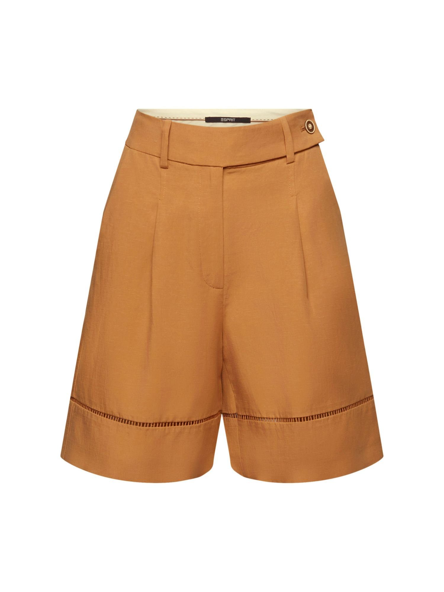 (1-tlg) Shorts Bermudashorts Esprit mit Collection Vintage-Spitze