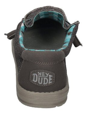 Hey Dude WALLY SOX Schnürschuh Charcoal