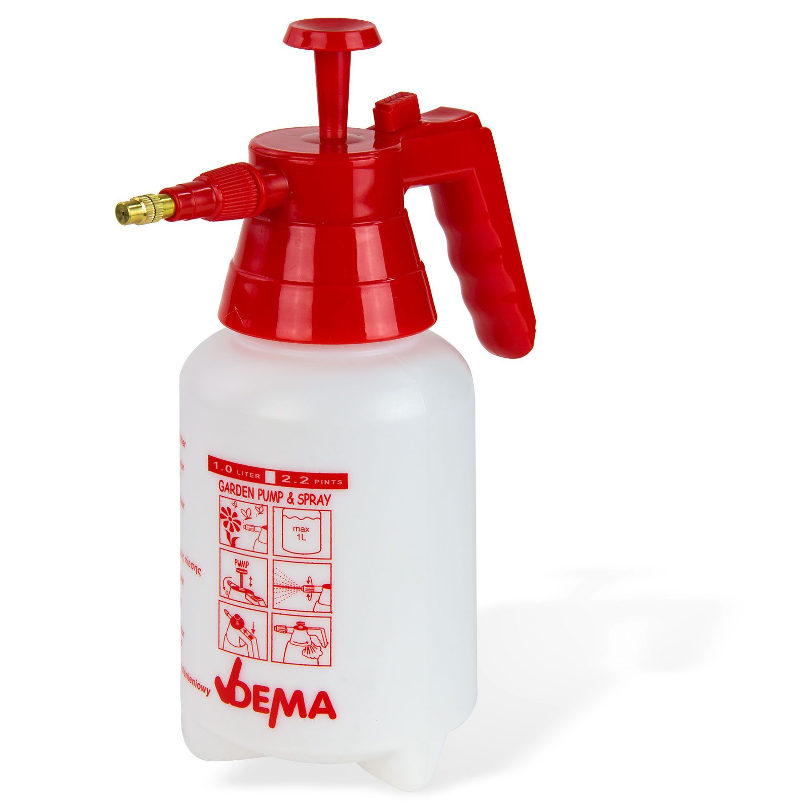 Sprühflasche Drucksprüher 1L
