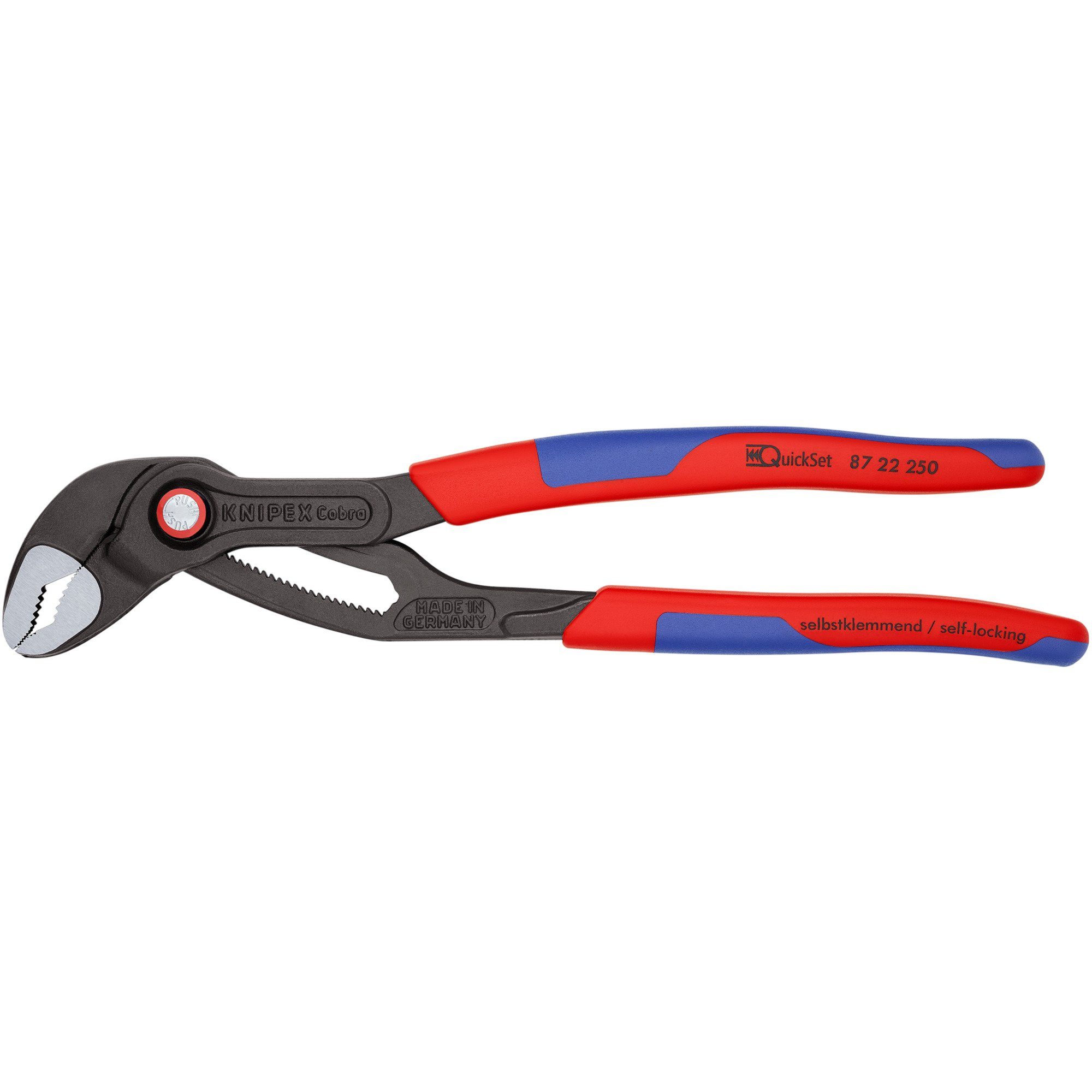 Knipex Greifzange KNIPEX Cobra QuickSet Rohr- / Wasserpumpen-Zange