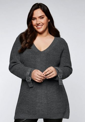 SHEEGO Пуловер с V-образным вырезом