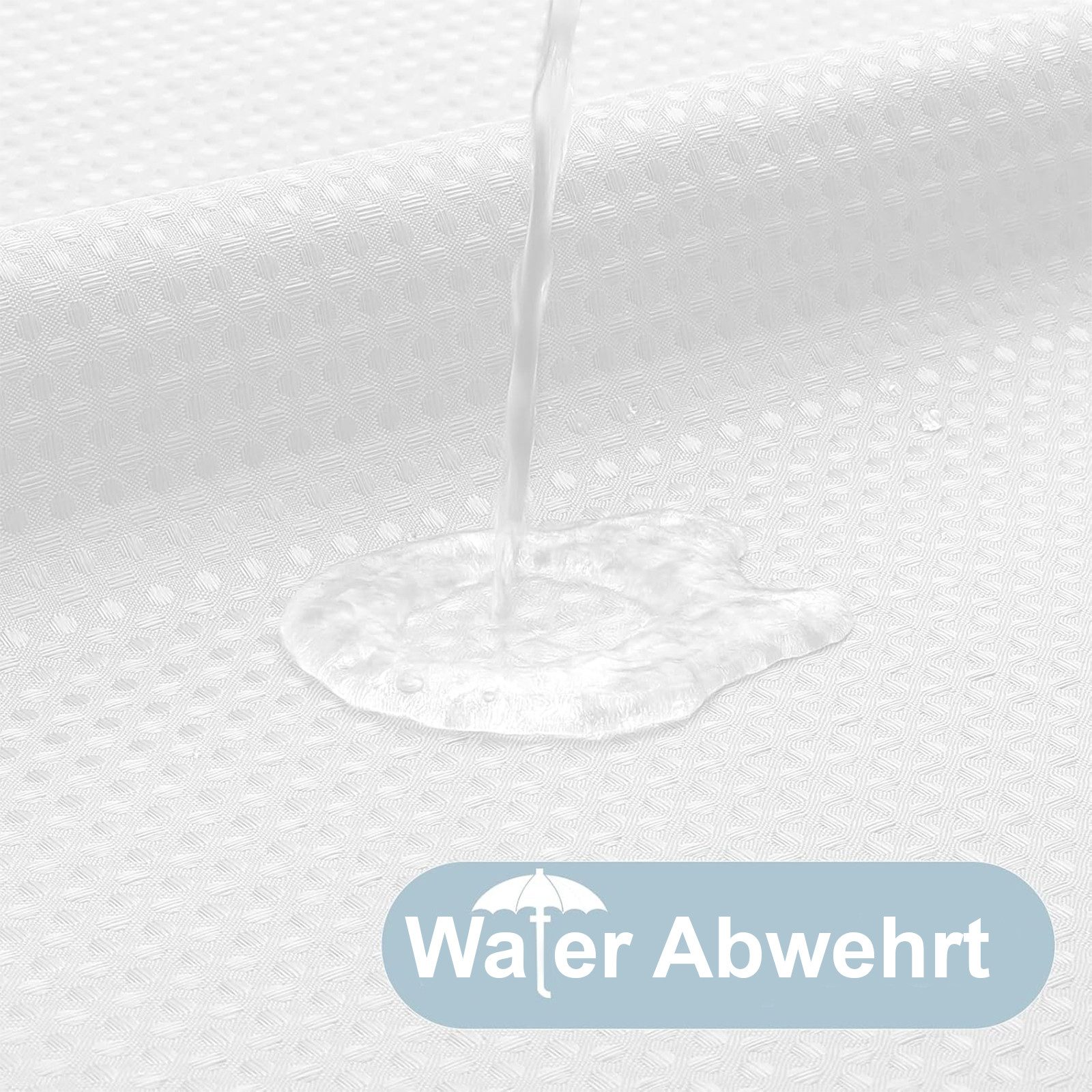 REDOM Duschvorhang Badevorhang Badezimmer Vorhang mit Waffelmuster doppella günstig online kaufen