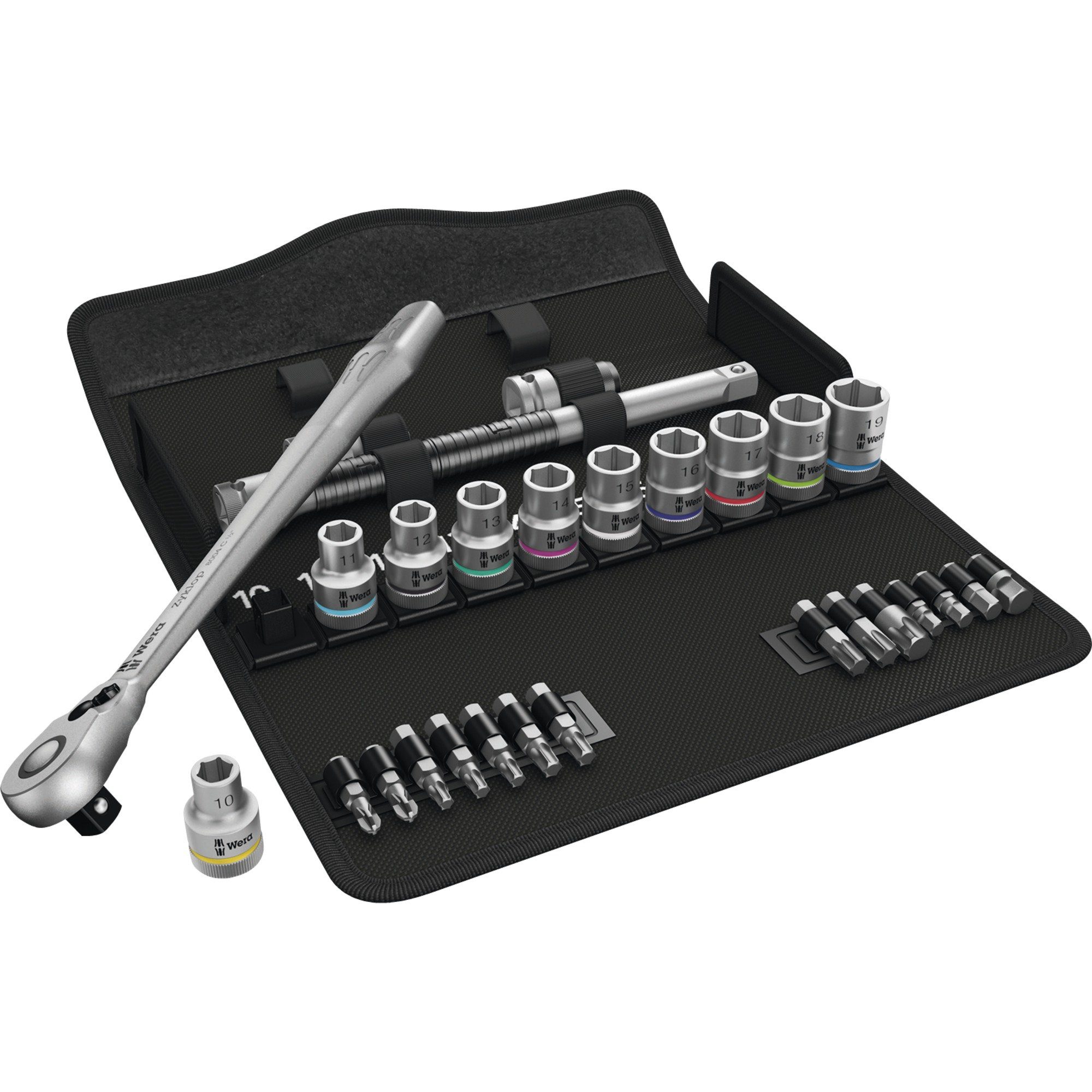 Wera Ratsche Wera Zyklop Metal-Knarrensatz 8100 SC 8