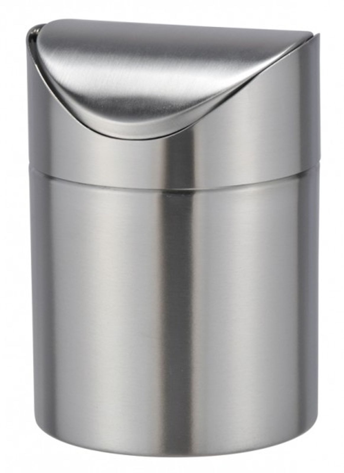 Gravidus Tischrestebehälter Edelstahl Tisch Abfalleimer Tischmülleimer Tischabfallbehälter