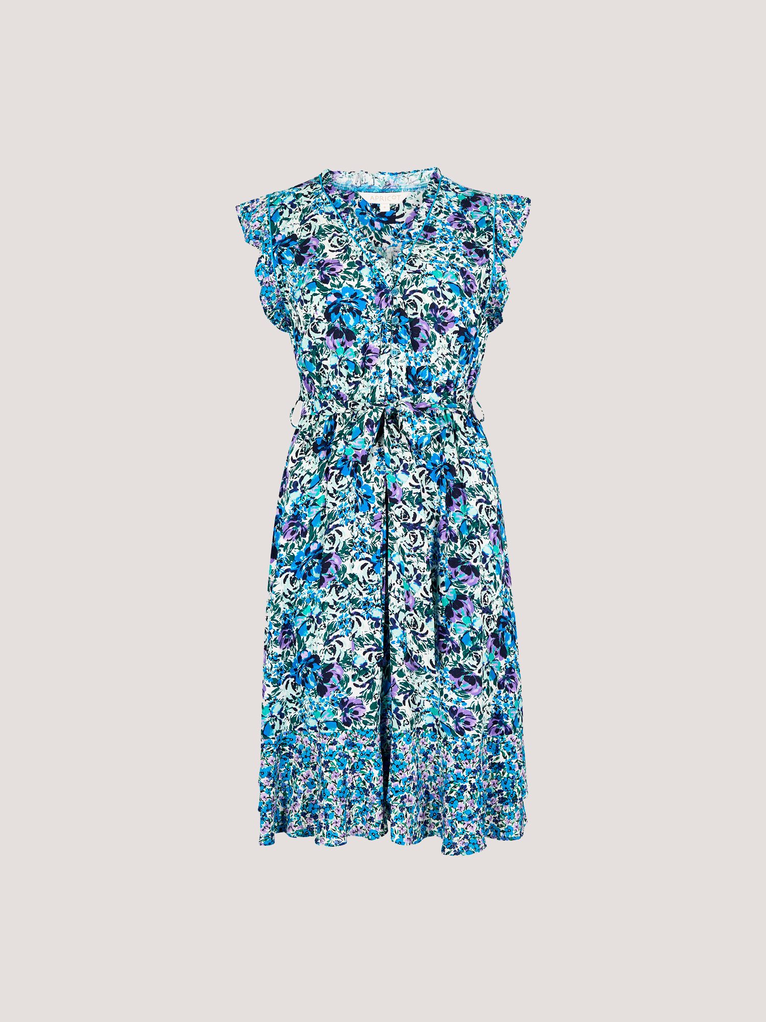 Apricot Minikleid Geblümtes Minikleid, (2-tlg) mit günstig online kaufen