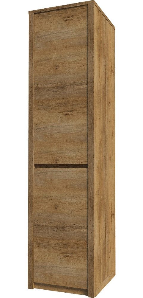 Kleiderschrank Neu Holz Aktenregal mit seitlicher Schiebetür - Schrankschrank