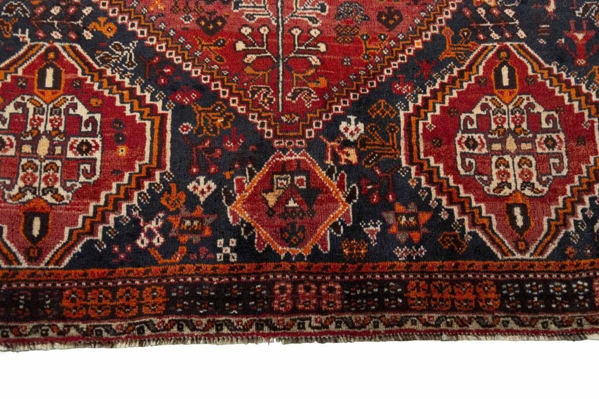 Orientteppich Shiraz Perserteppich, Trading, / 154x246 Nain Handgeknüpfter 10 mm Orientteppich Höhe: rechteckig
