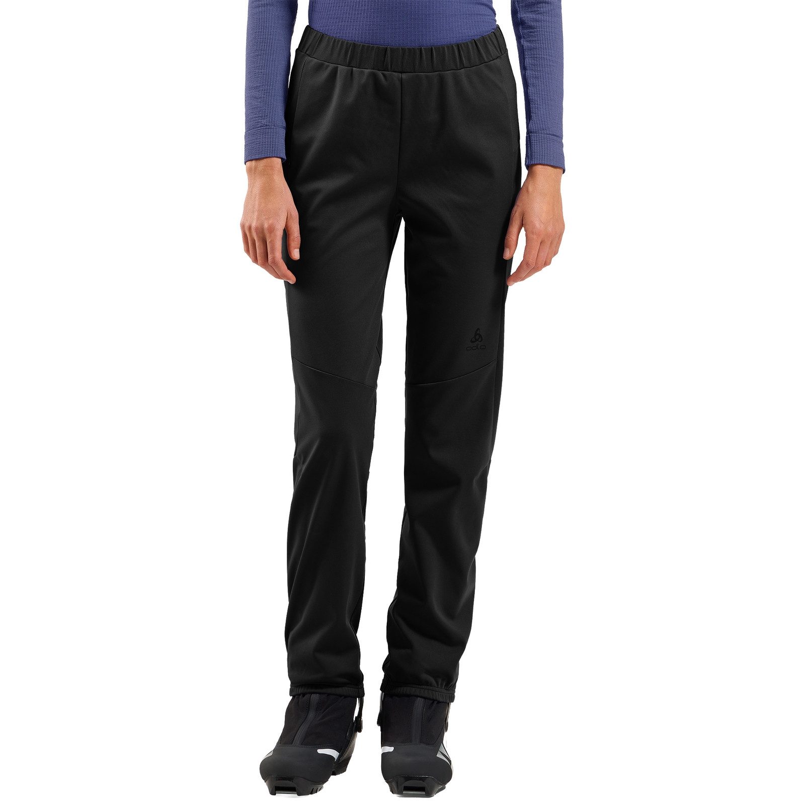 Odlo Softshellhose Essentials Warm mit Stretch-Einsätzen an den Beinrückseiten