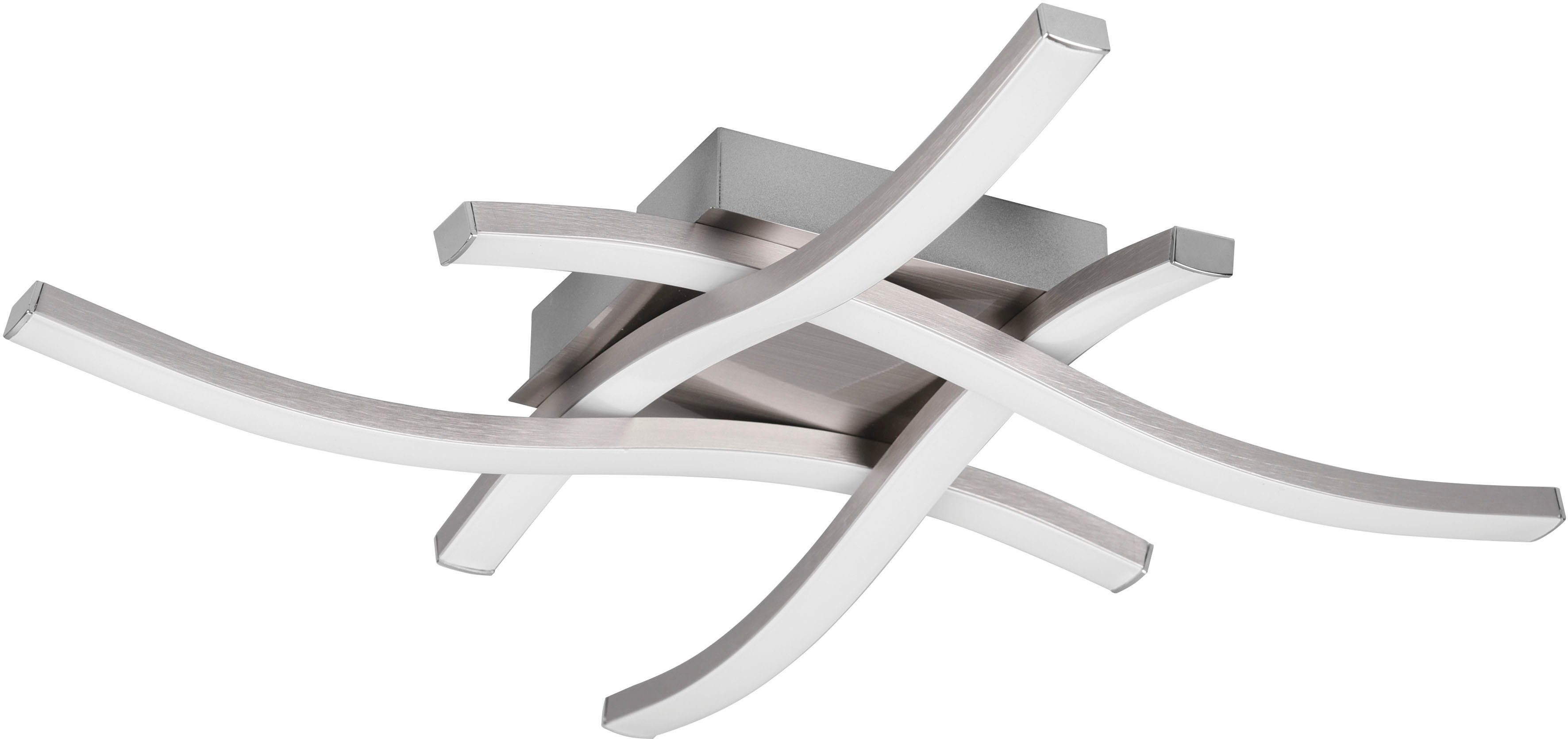 Reality Leuchten LED Deckenleuchte Route, LED fest integriert, Warmweiß, mo günstig online kaufen