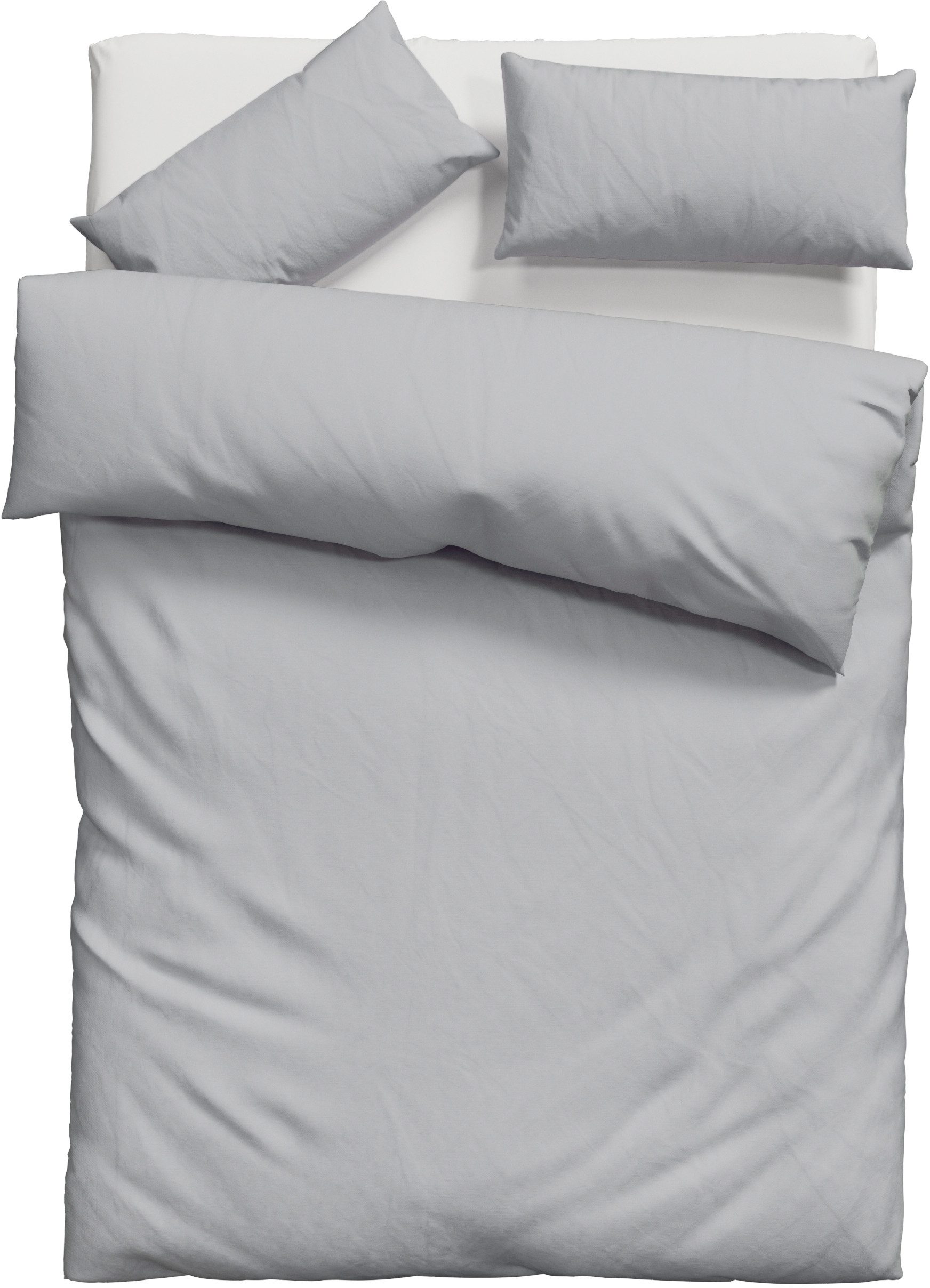 OTTO home Bettwäsche LUISA in Gr. 135x200, 155x220 u.a. Bettwäsche-Set mit Baumwolle, Perkal, 2 teilig, 4 Qualitäten für dein perfektes Schlafgefühl (von Komfor – Bild 2 von 5