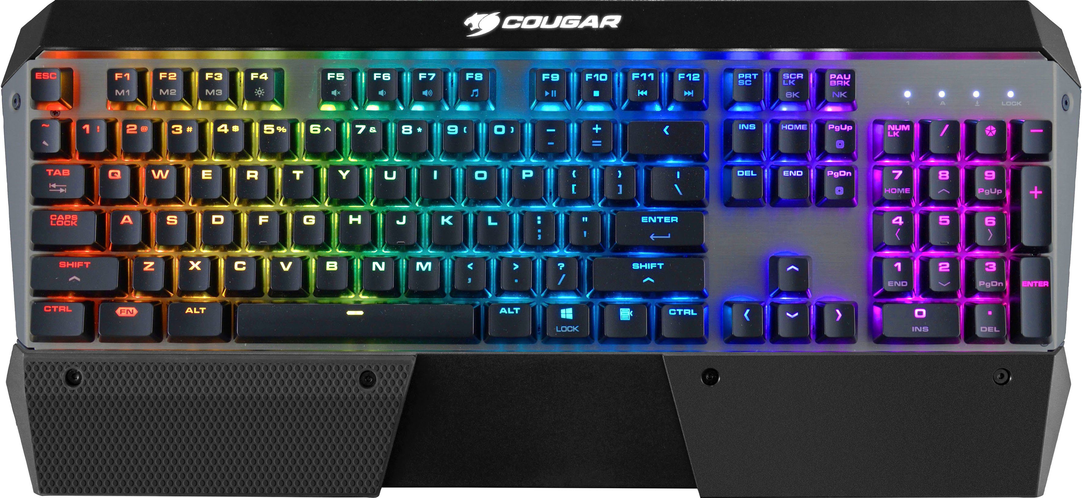 Cougar Attack X3 RGB Gaming-Tastatur (Cherry MX Rot)