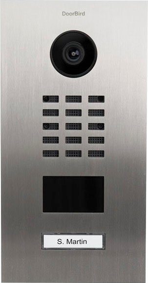 DoorBird Überwachungskamera IP Video Türstation D2101V (Außenbereich, Innenbereich, 1-tlg)