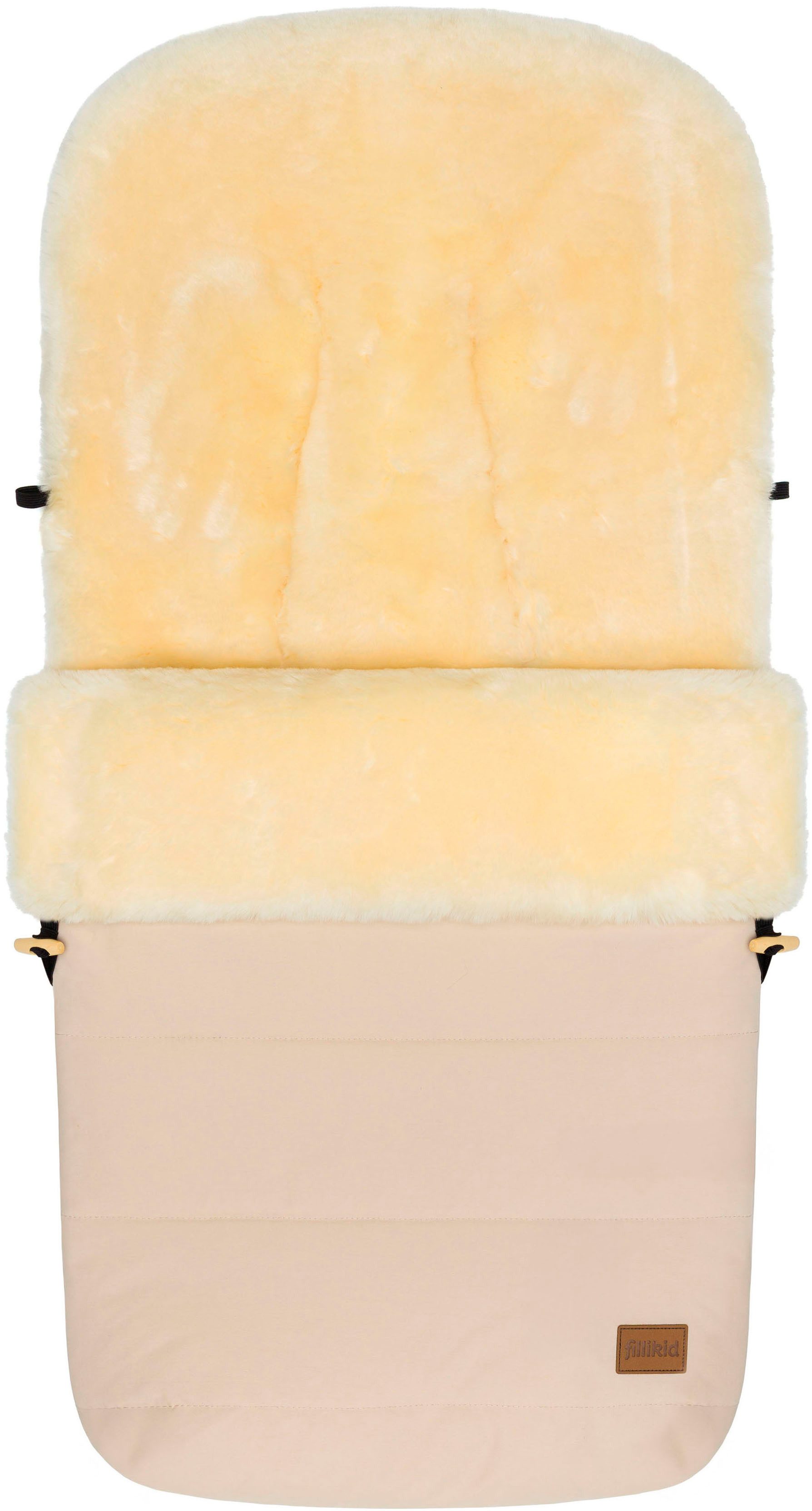 Fillikid Fußsack Bernina Lammfell, Winterfußsack