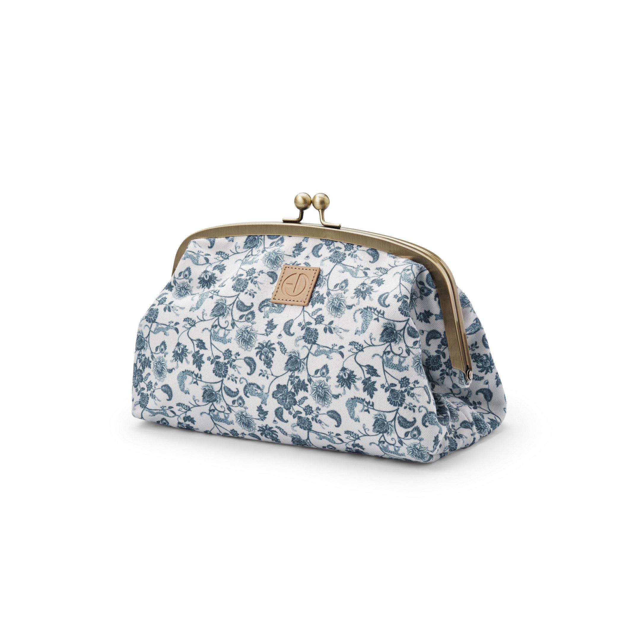 Elodie Kulturbeutel Elodie Details - Kulturbeutel Zip&Go - Garden Leo Toile - 16x14x24 cm (Maße: 13 x 16 x 22,5 cm)