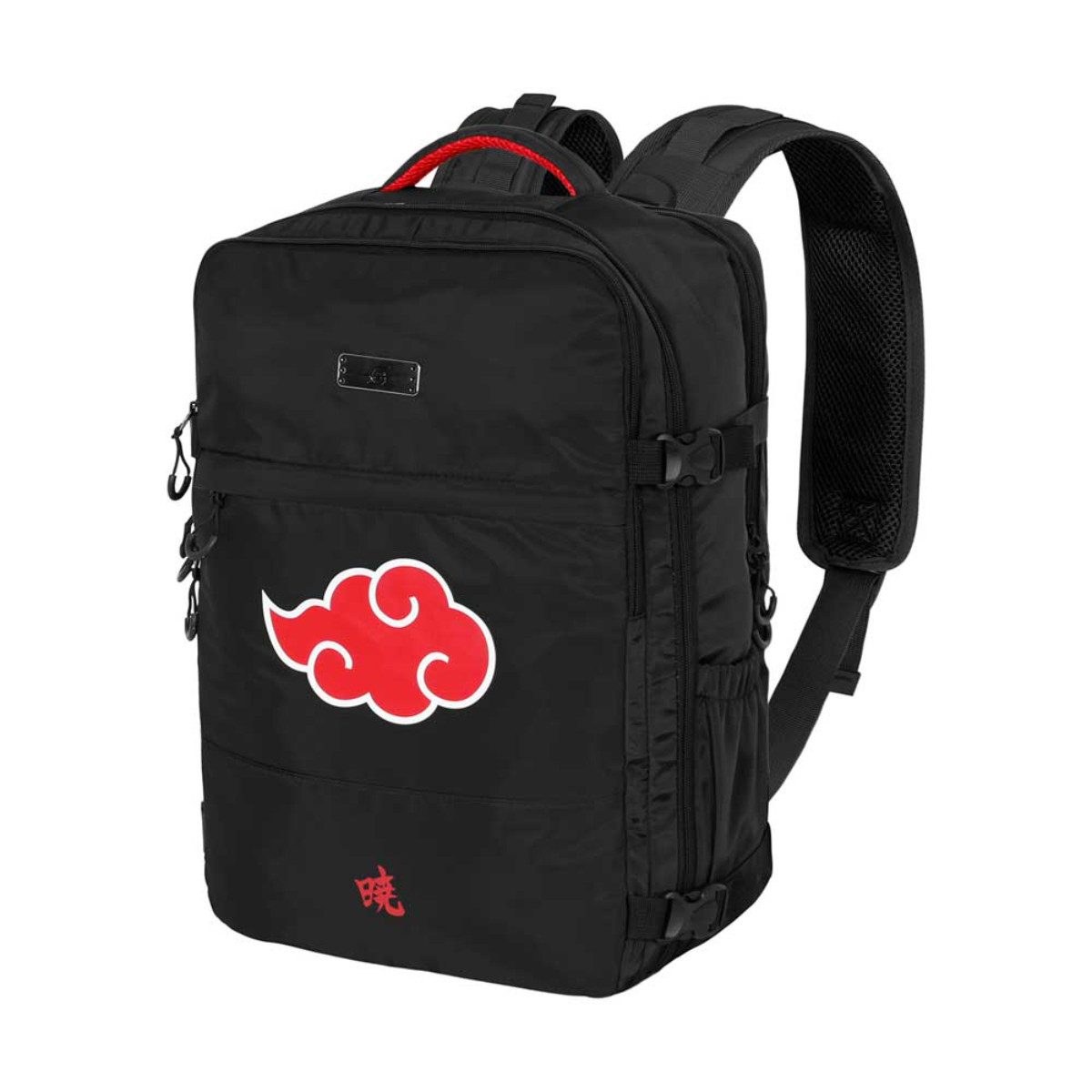 Naruto Reiserucksack Shippuden Schwarz 47 cm Handgepäck Laptop Backpack