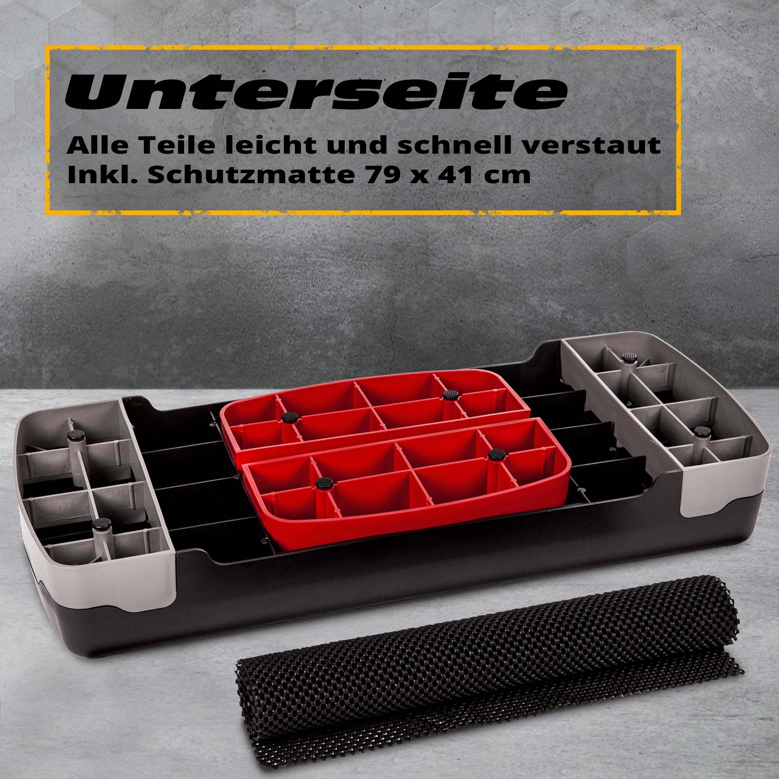 mit Höhenverstellbar Matte Stufen 2 Stepper Stepper Fitness Aerobic Steppbrett ScSPORTS®