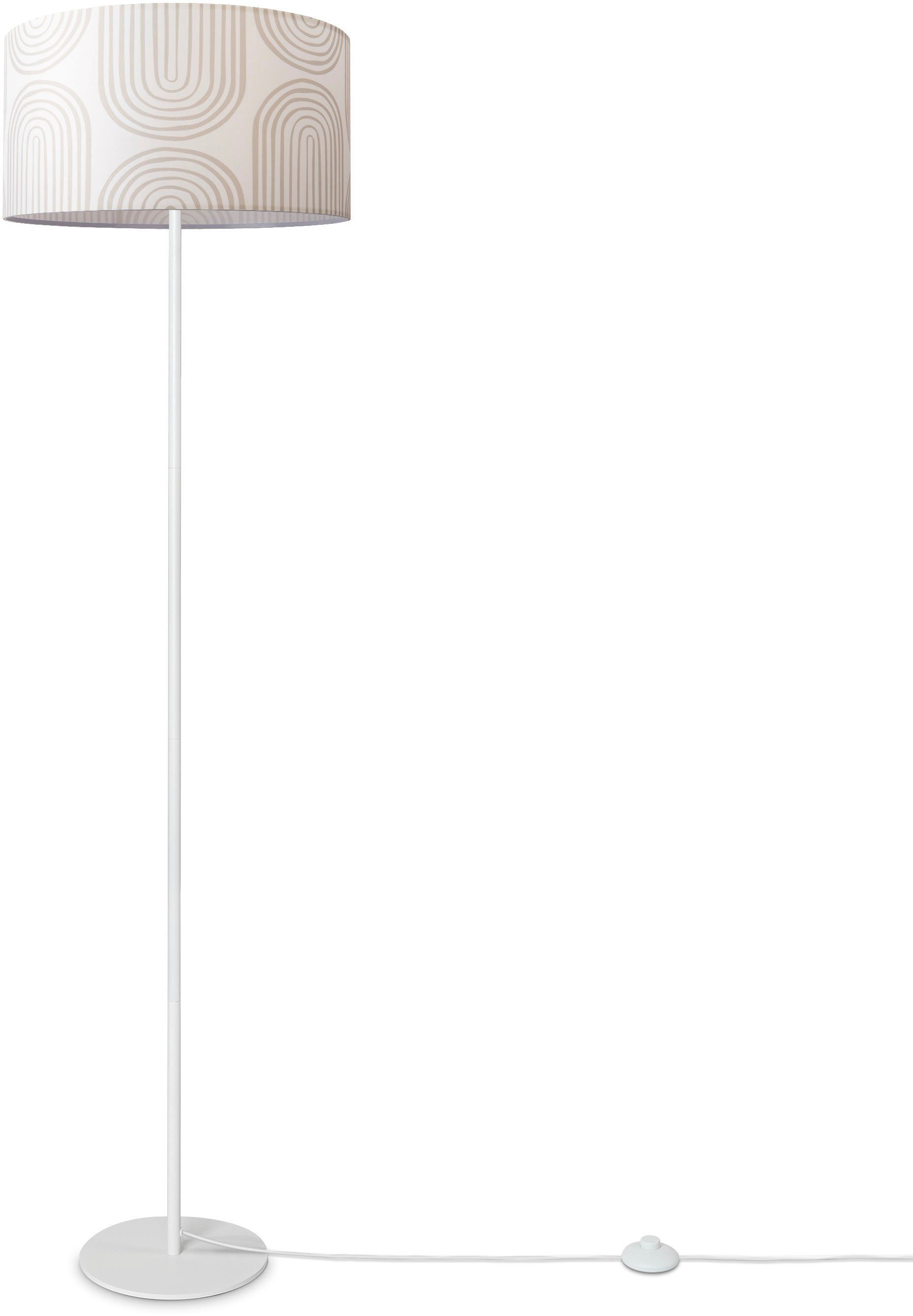 Büro Mit Home Schirm Muster Retro E27 ohne Paco Stehlampe Luca Wohnzimmer Pillar, Modern Stehlampe Leuchtmittel,