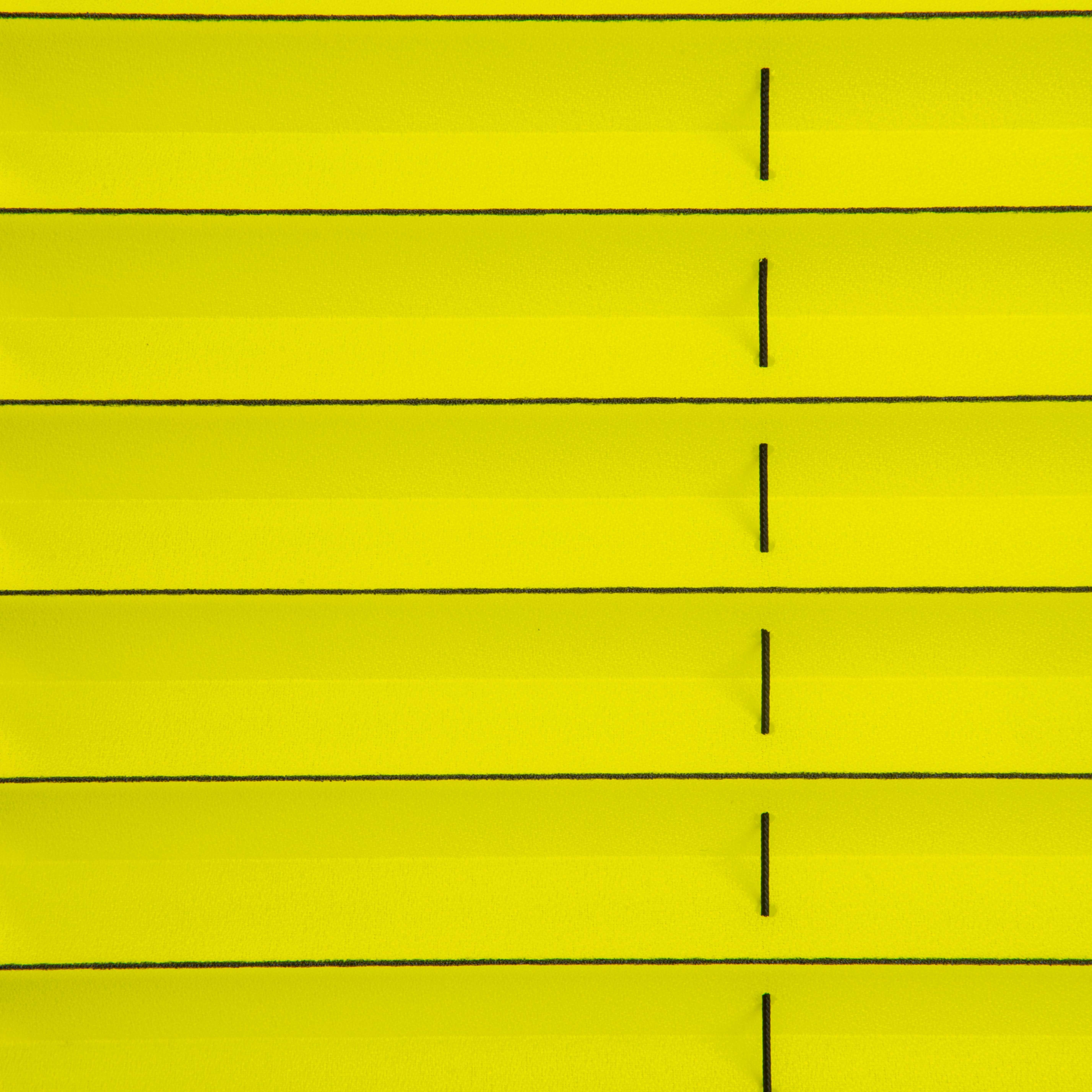 Plissee Klemmfix FLORIDA Stripe, einzigartiges K-HOME, Neongelb faszinierendem Neuheit Klemmfix, Lichteffekt, mit verspannt, Design