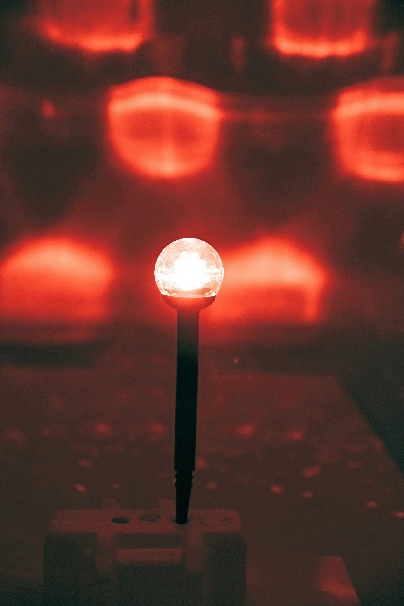 BURI Gartenleuchte Solar-Gartenleuchte LED mit Farbwechsler günstig online kaufen