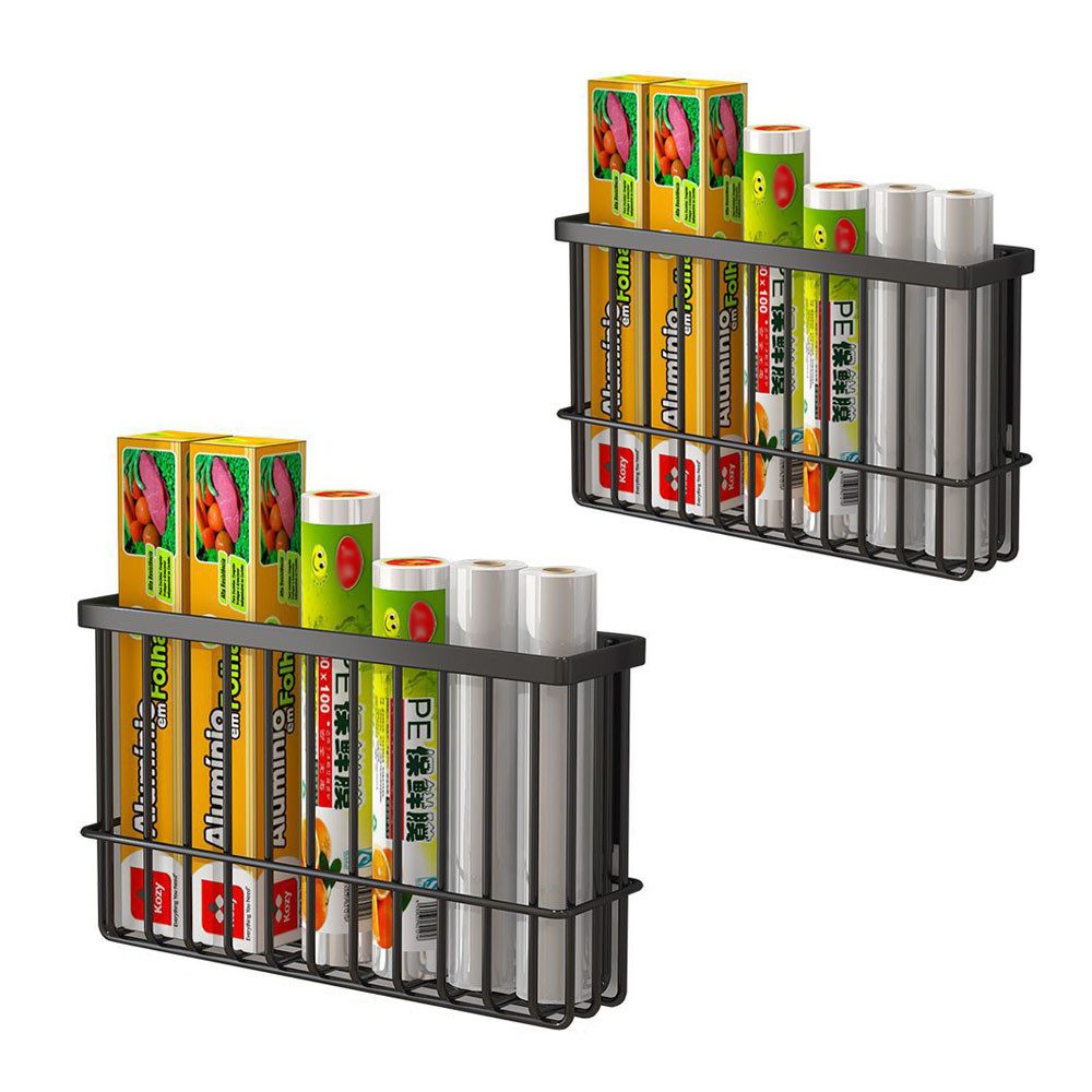 NUODWELL Küchenregal 2 Stück Küchenschranktür-Aufbewahrungsbox, Selbstklebe günstig online kaufen