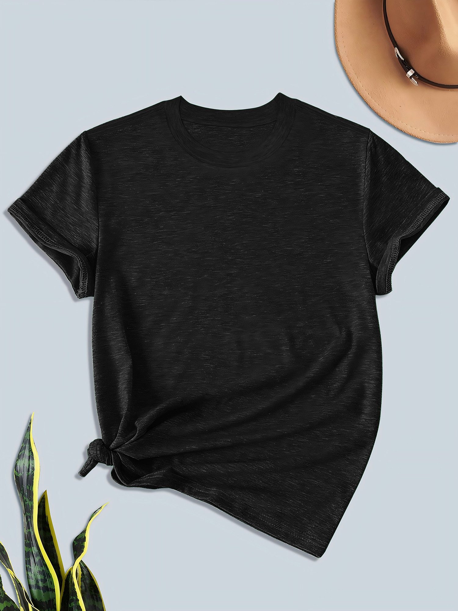 PYL T-Shirt Damen Sommer bequemes Casual günstig online kaufen