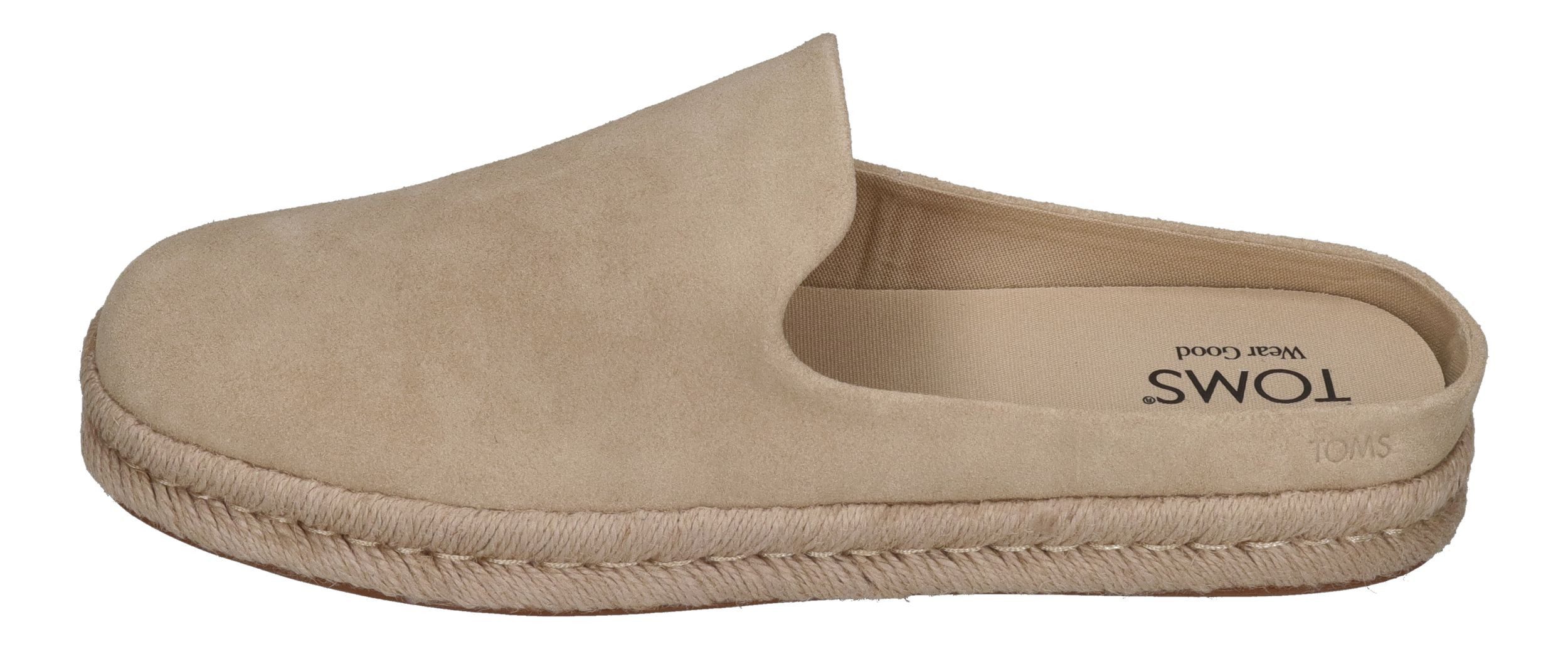 TOMS SANTIAGO MULE Espadrille Almond Suede – Bild 2 von 5